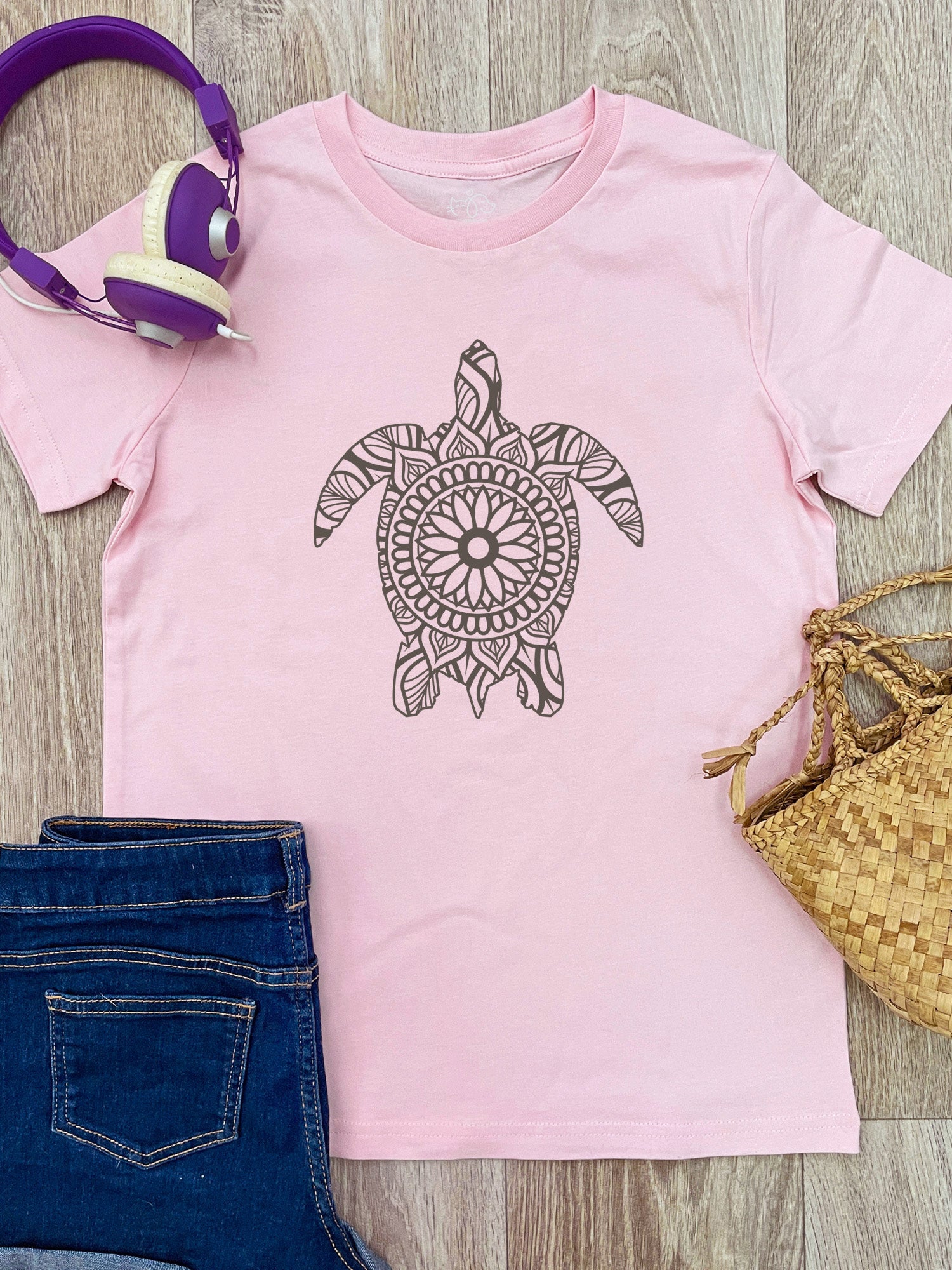 Turtle Mandala Youth Tee