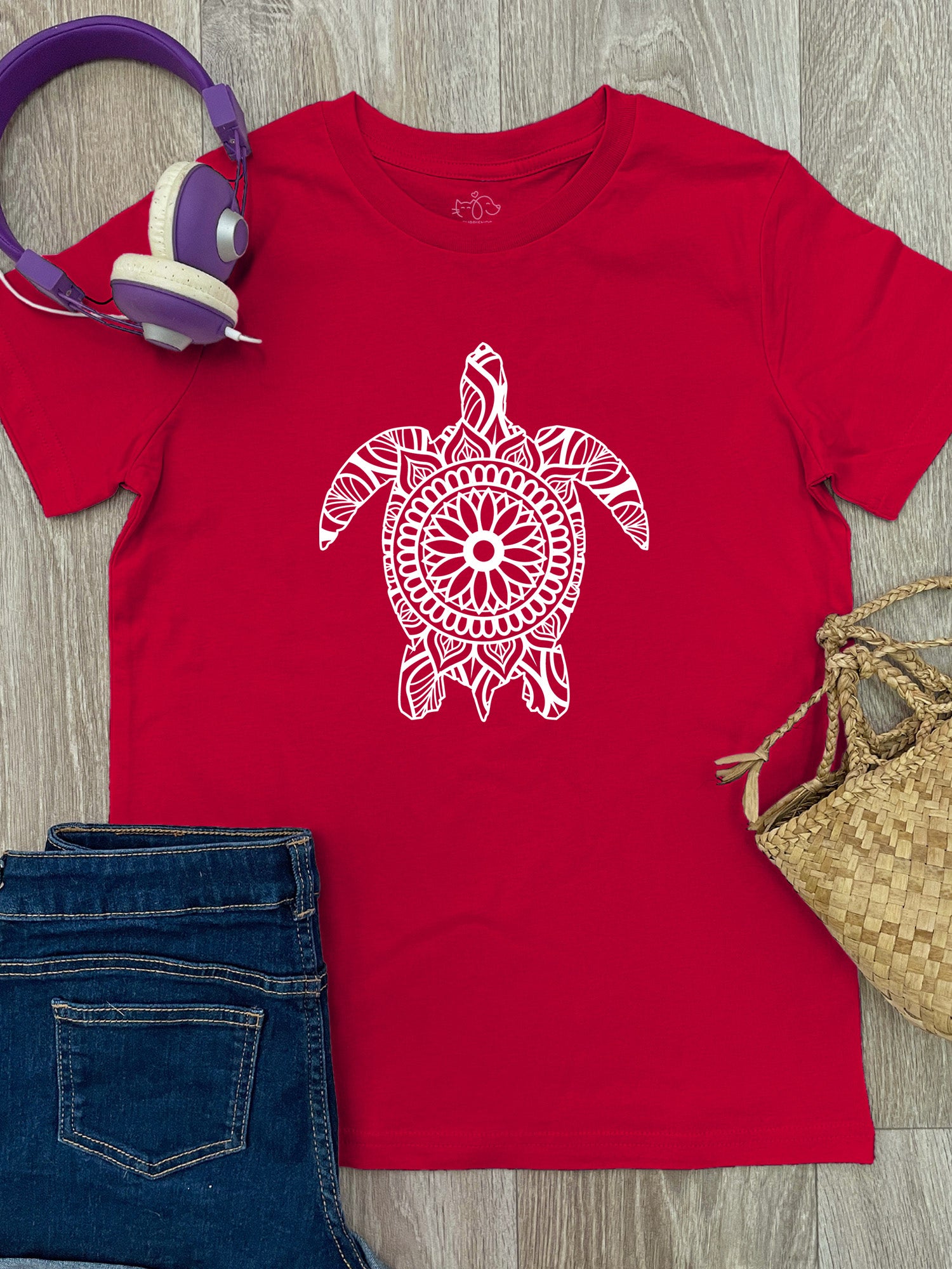 Turtle Mandala Youth Tee