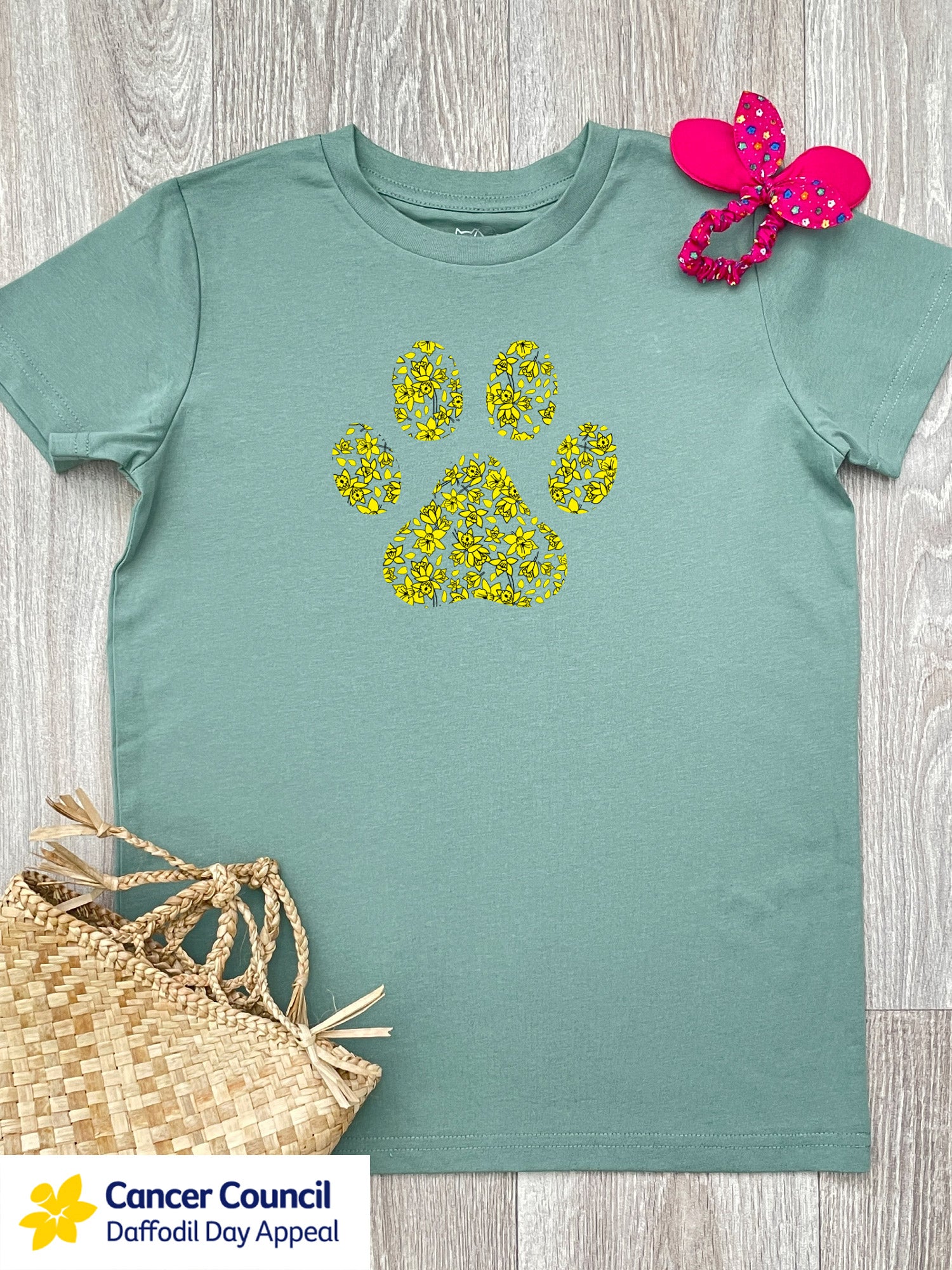 LIMITED EDITION Light After Dark Paw Print Youth Tee