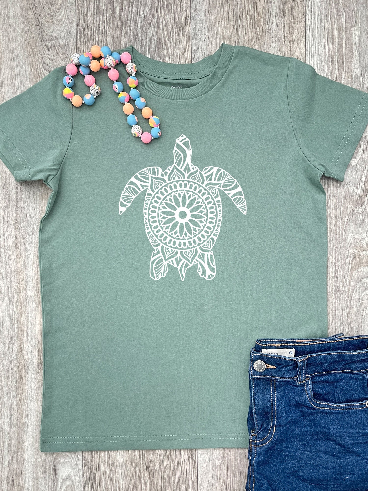 Turtle Mandala Youth Tee