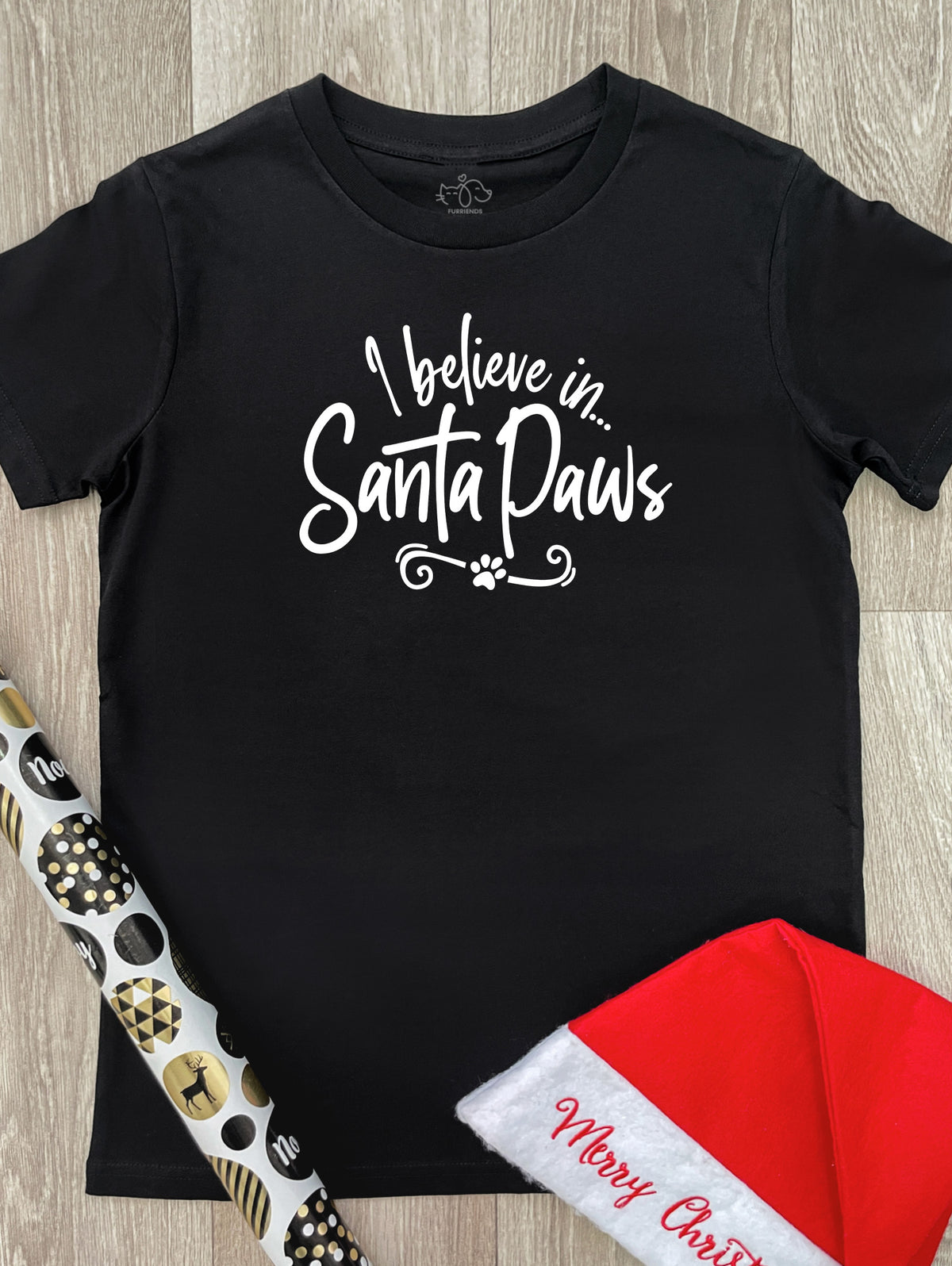 I Believe In Santa Paws Youth Tee