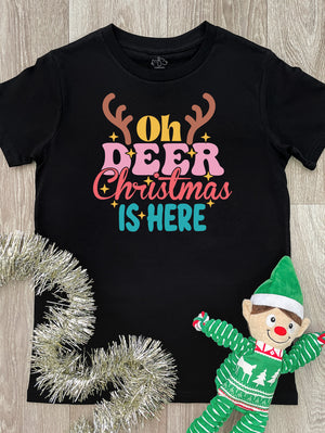 Oh Deer. Christmas Is Here Youth Tee