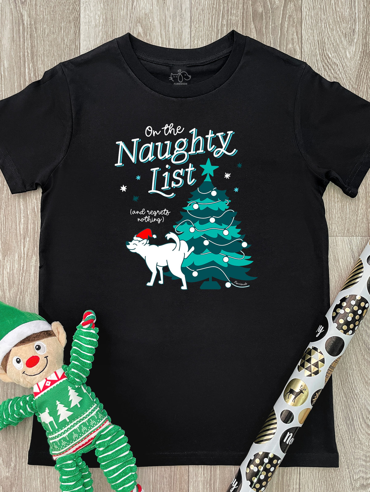 On The Naughty List - Dog Youth Tee