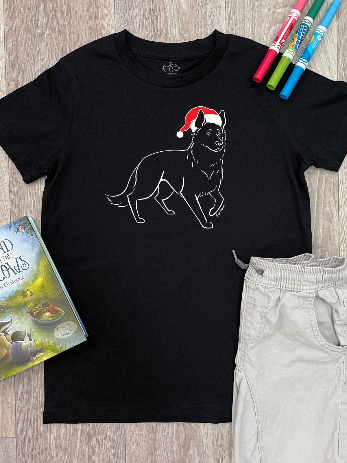 German Shepherd Christmas Edition Youth Tee