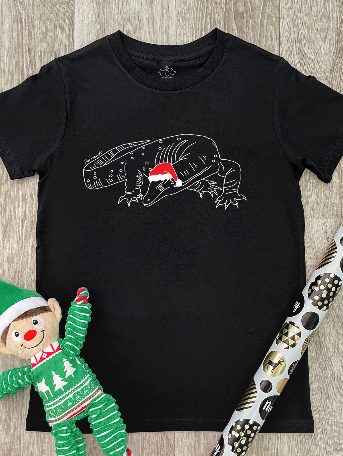 Lace Monitor Christmas Edition Youth Tee