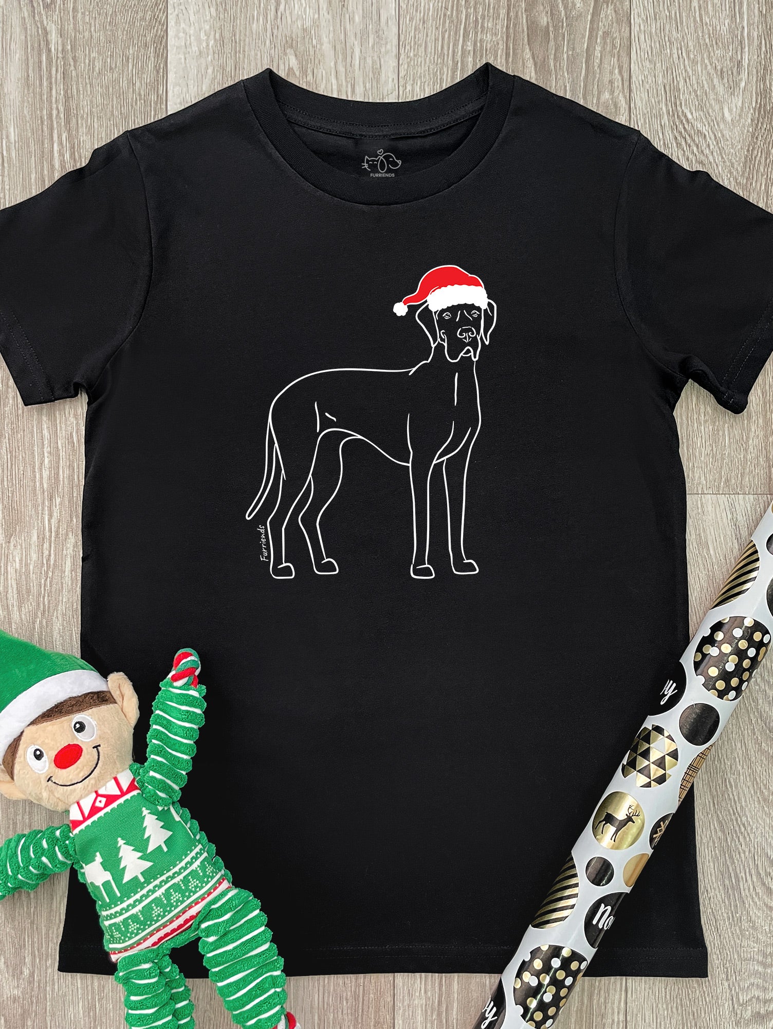 Great Dane Christmas Edition Youth Tee