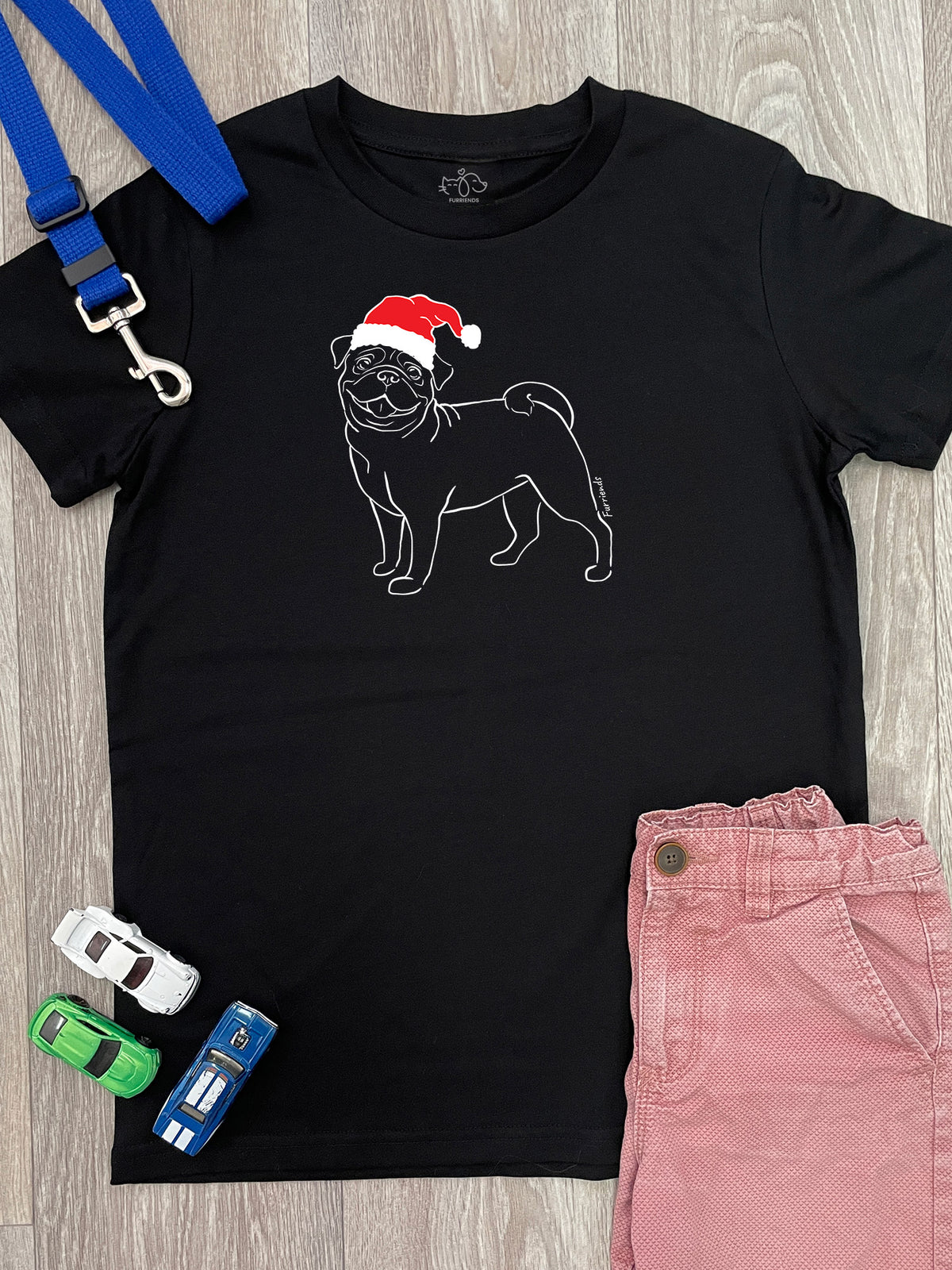 Pug Christmas Edition Youth Tee