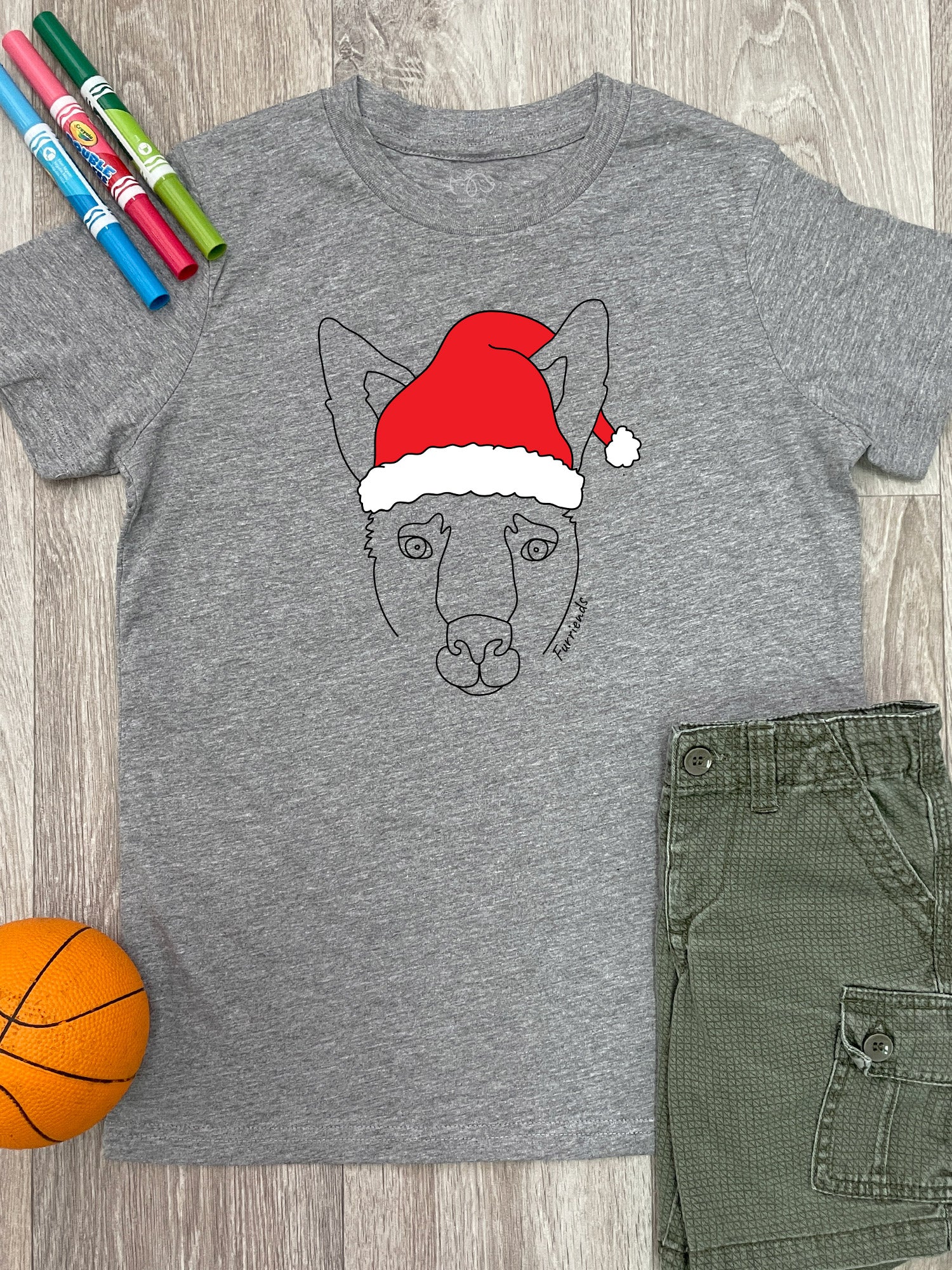 Kangaroo Christmas Edition Youth Tee