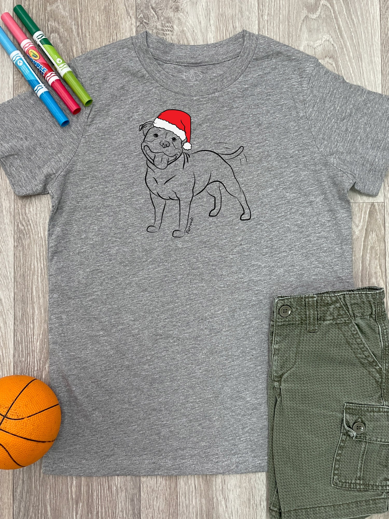 Staffordshire Bull Terrier Christmas Edition Youth Tee