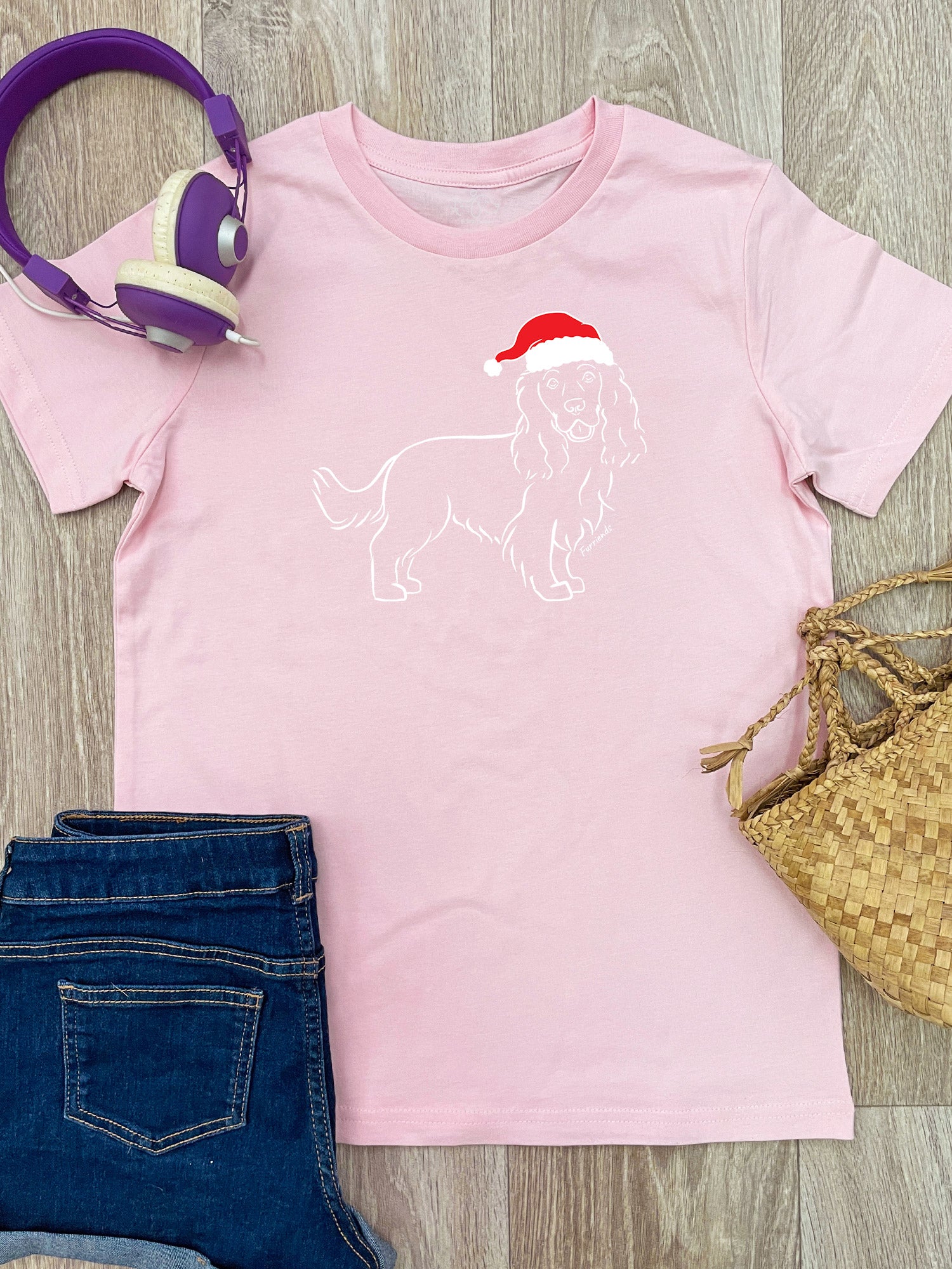 Cocker Spaniel Christmas Edition Youth Tee