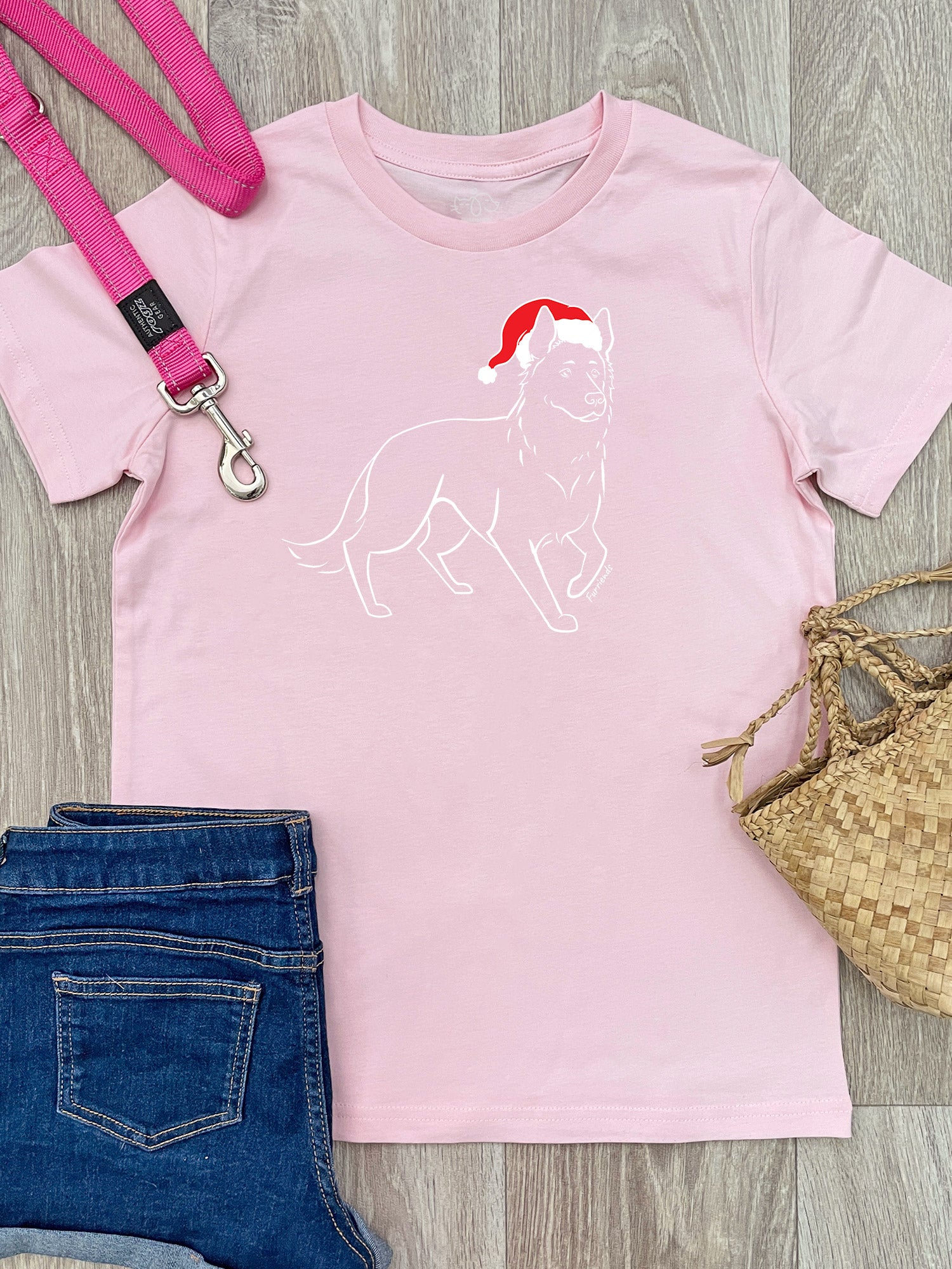 German Shepherd Christmas Edition Youth Tee