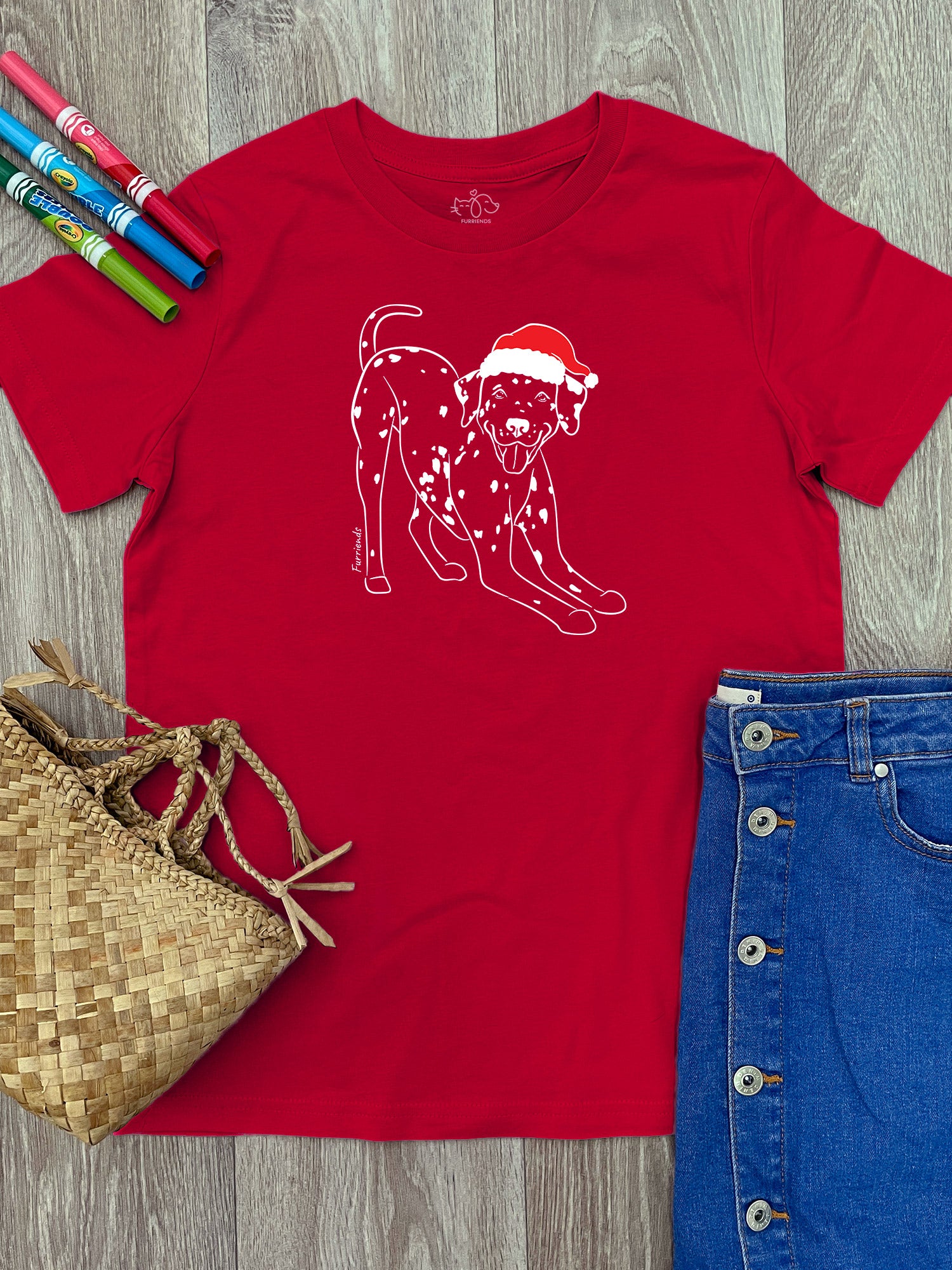 Dalmatian Christmas Edition Youth Tee