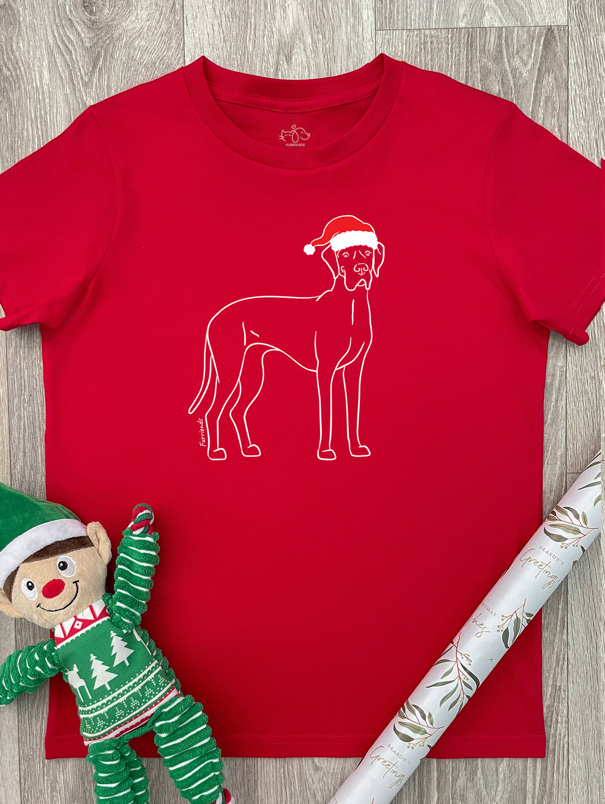 Great Dane Christmas Edition Youth Tee