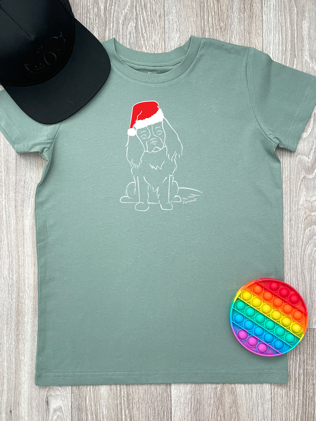 Cavalier King Charles Spaniel Christmas Edition Youth Tee