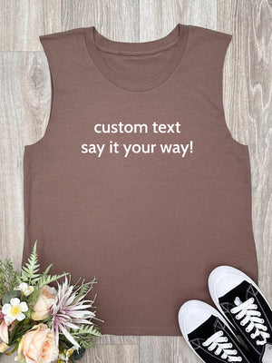 Customisable Text Marley Tank