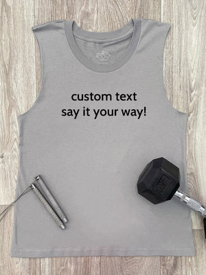 Customisable Text Marley Tank