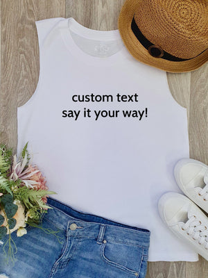 Customisable Text Marley Tank