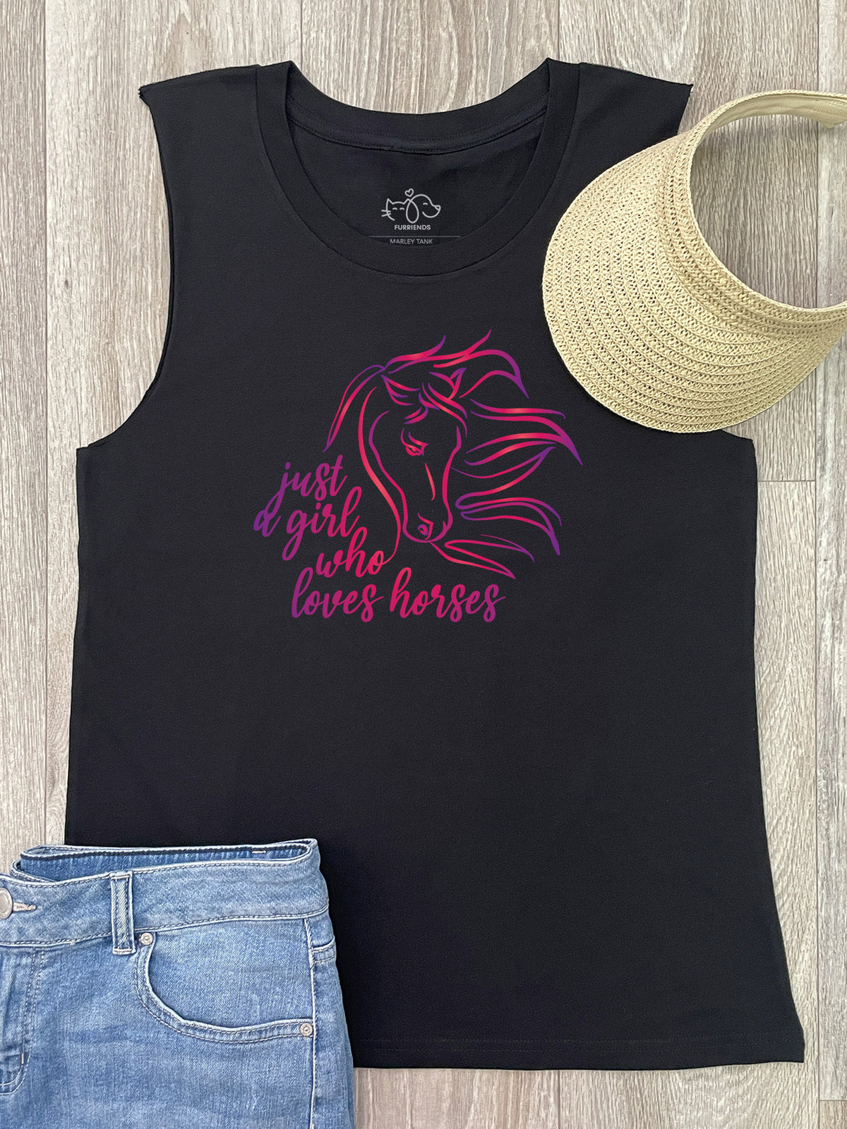 Just A Girl Who Loves Horses Marley Tank