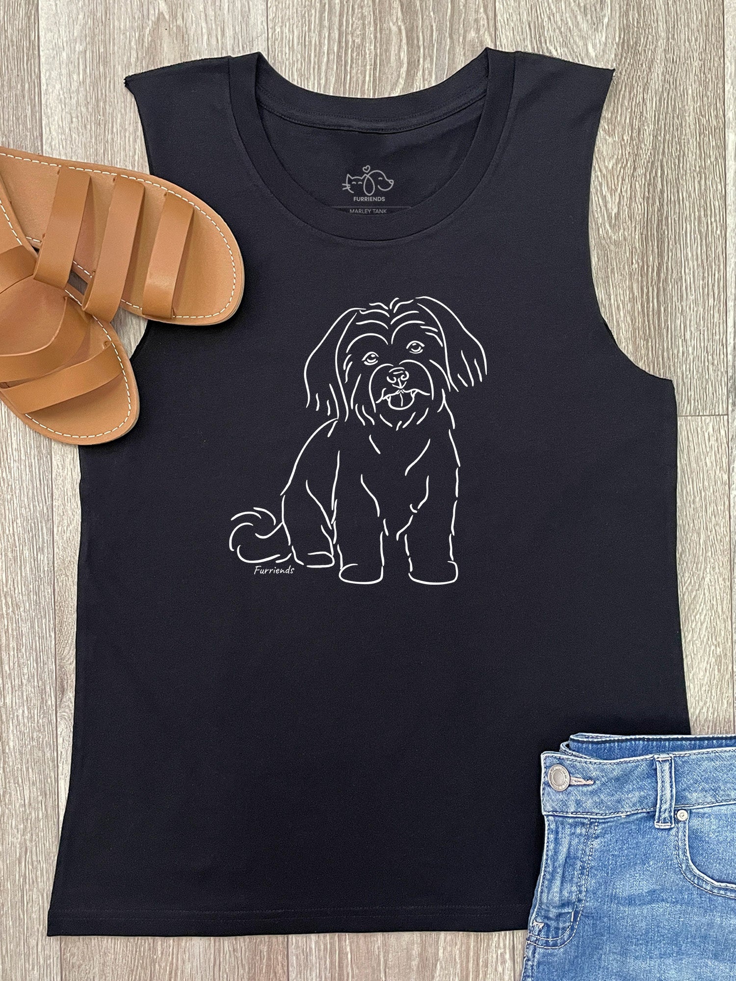 Maltese Terrier Marley Tank