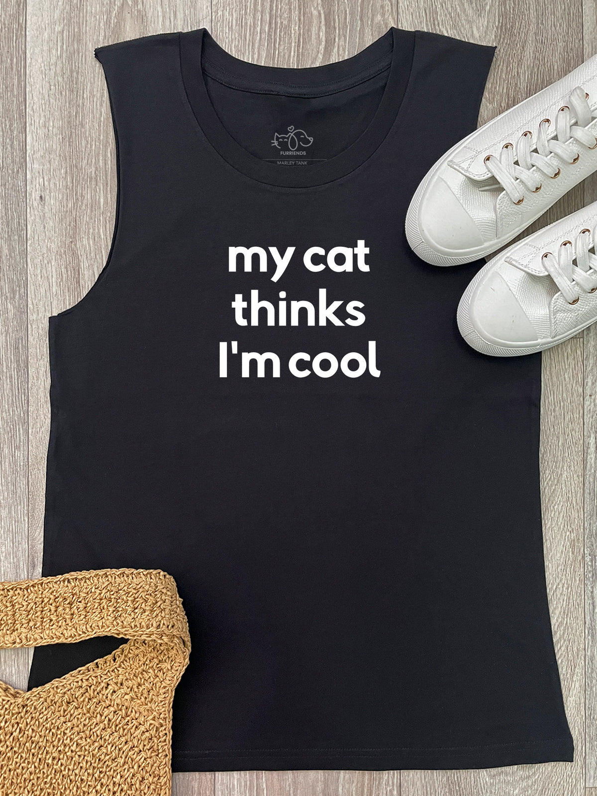 My Cat Thinks I&#39;m Cool Marley Tank