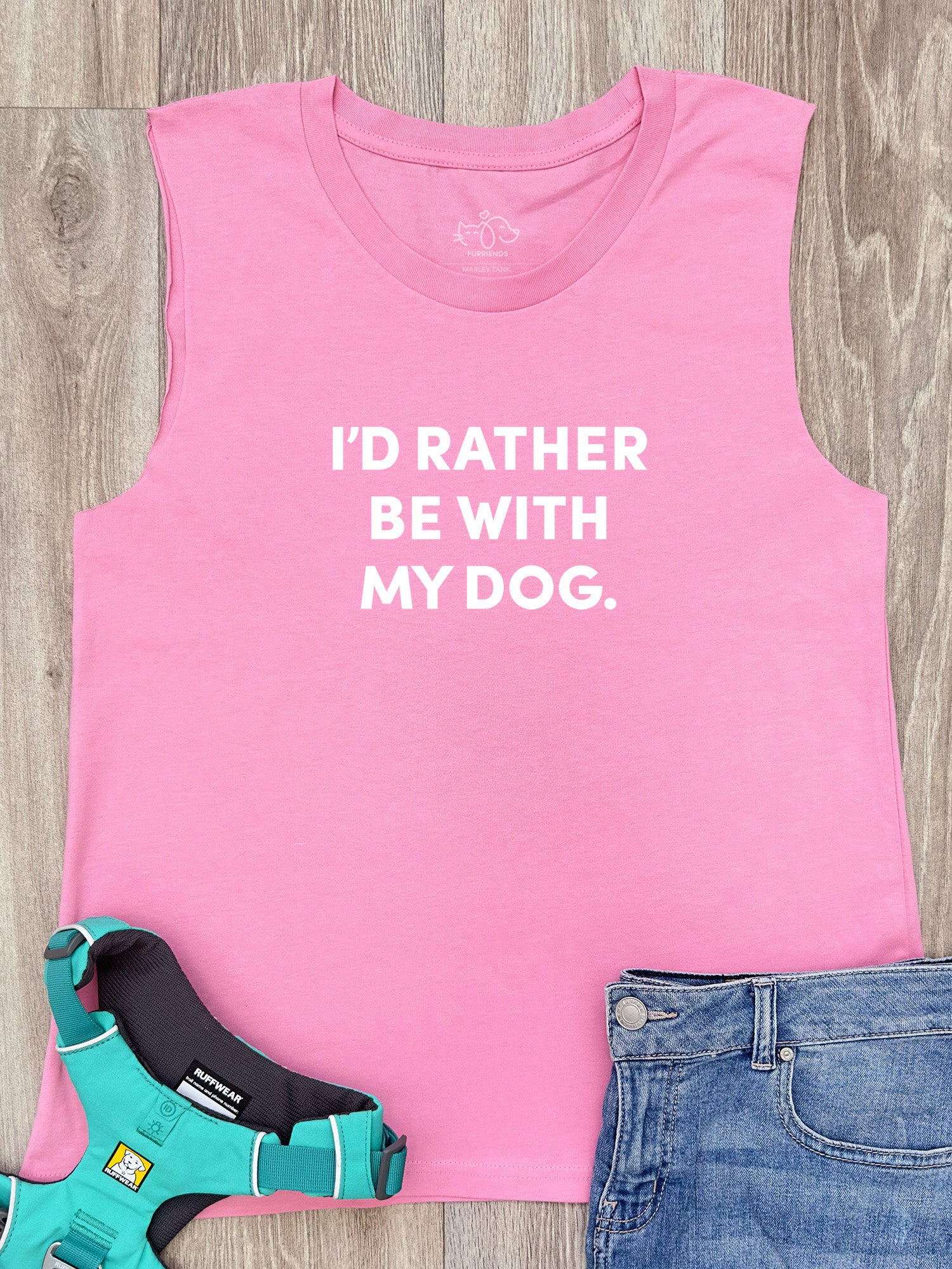 I'd Rather Be With My Dog. Marley Tank