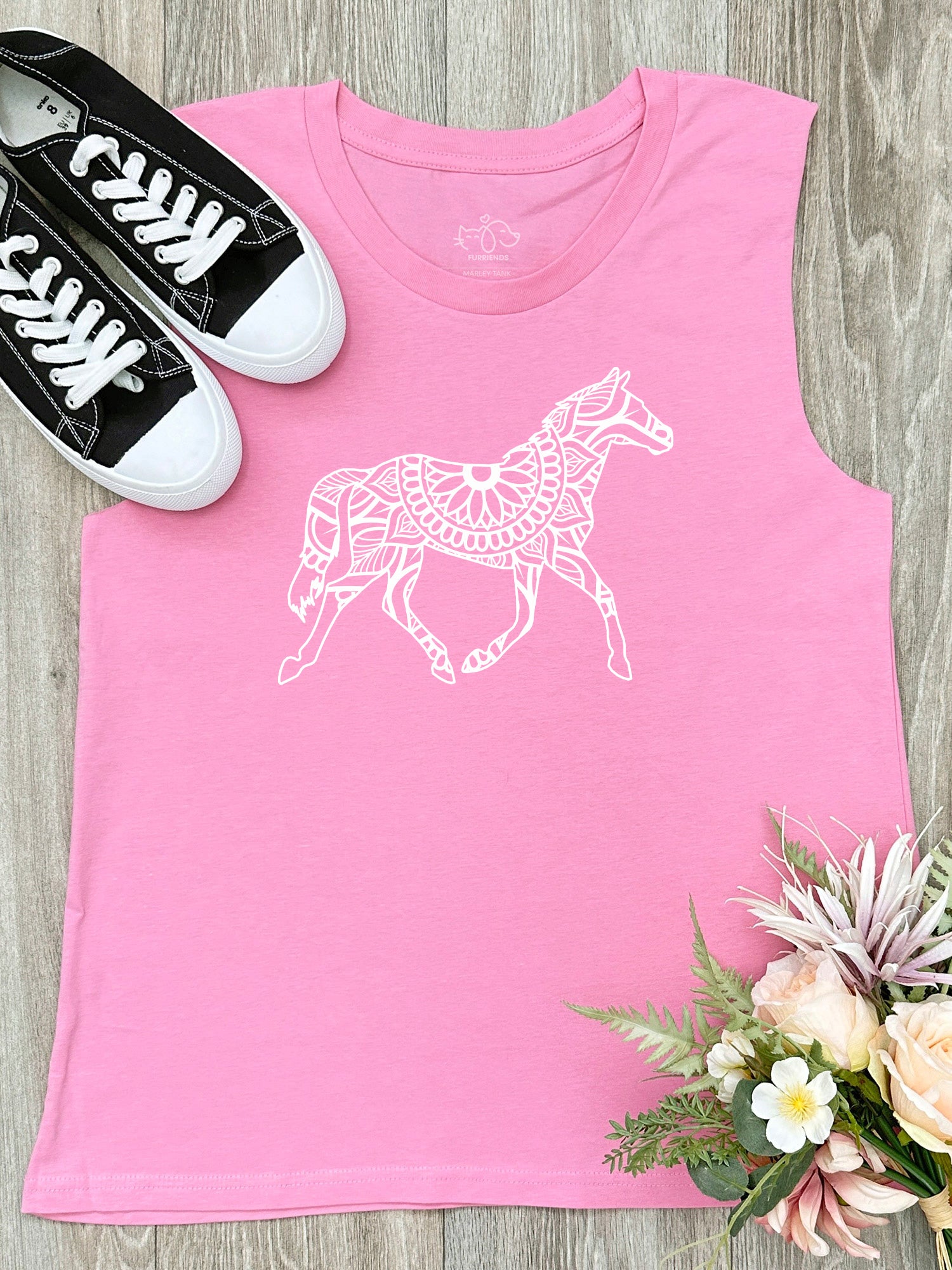 Horse Mandala Marley Tank