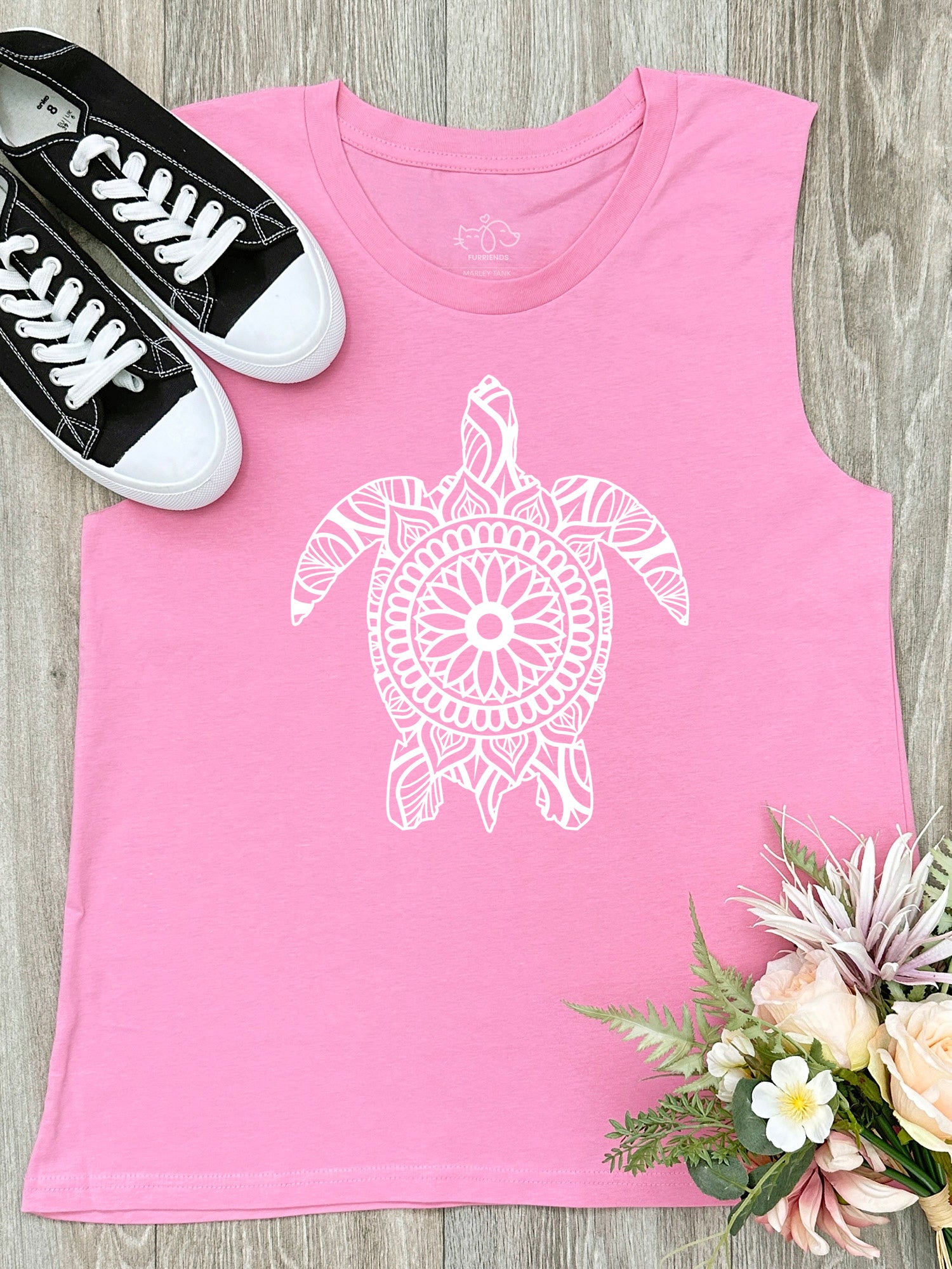 Turtle Mandala Marley Tank