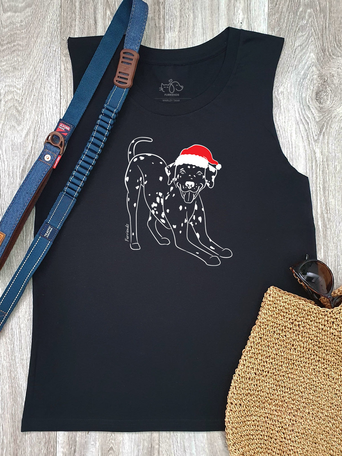 Dalmatian Christmas Edition Marley Tank