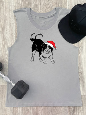 Border Collie Christmas Edition Marley Tank