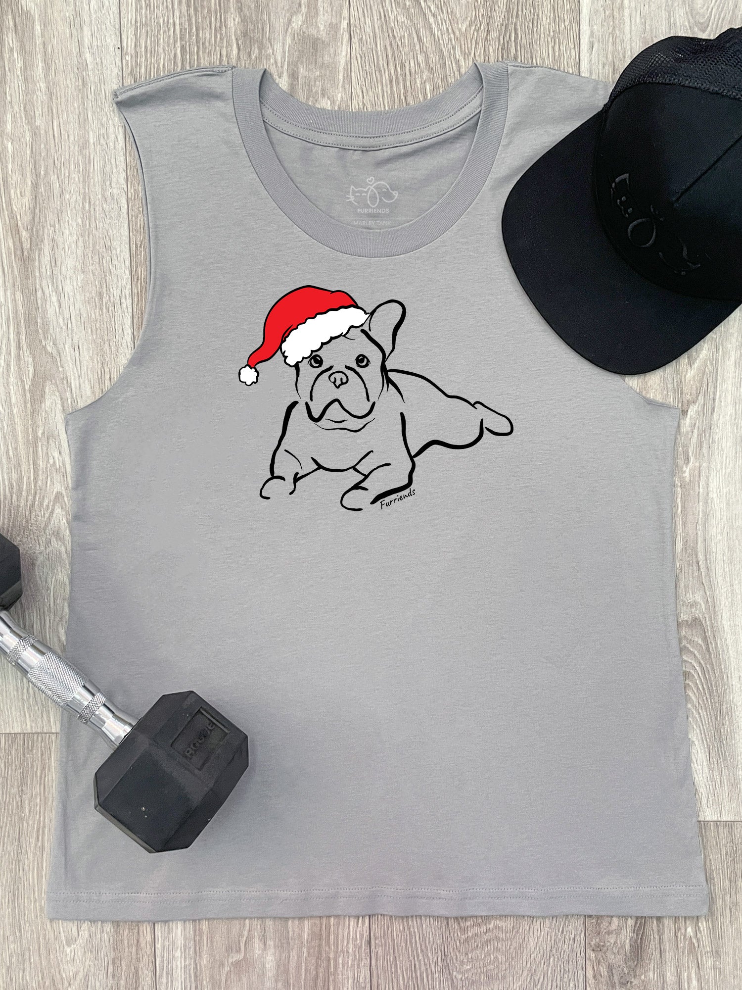 French Bulldog Christmas Edition Marley Tank