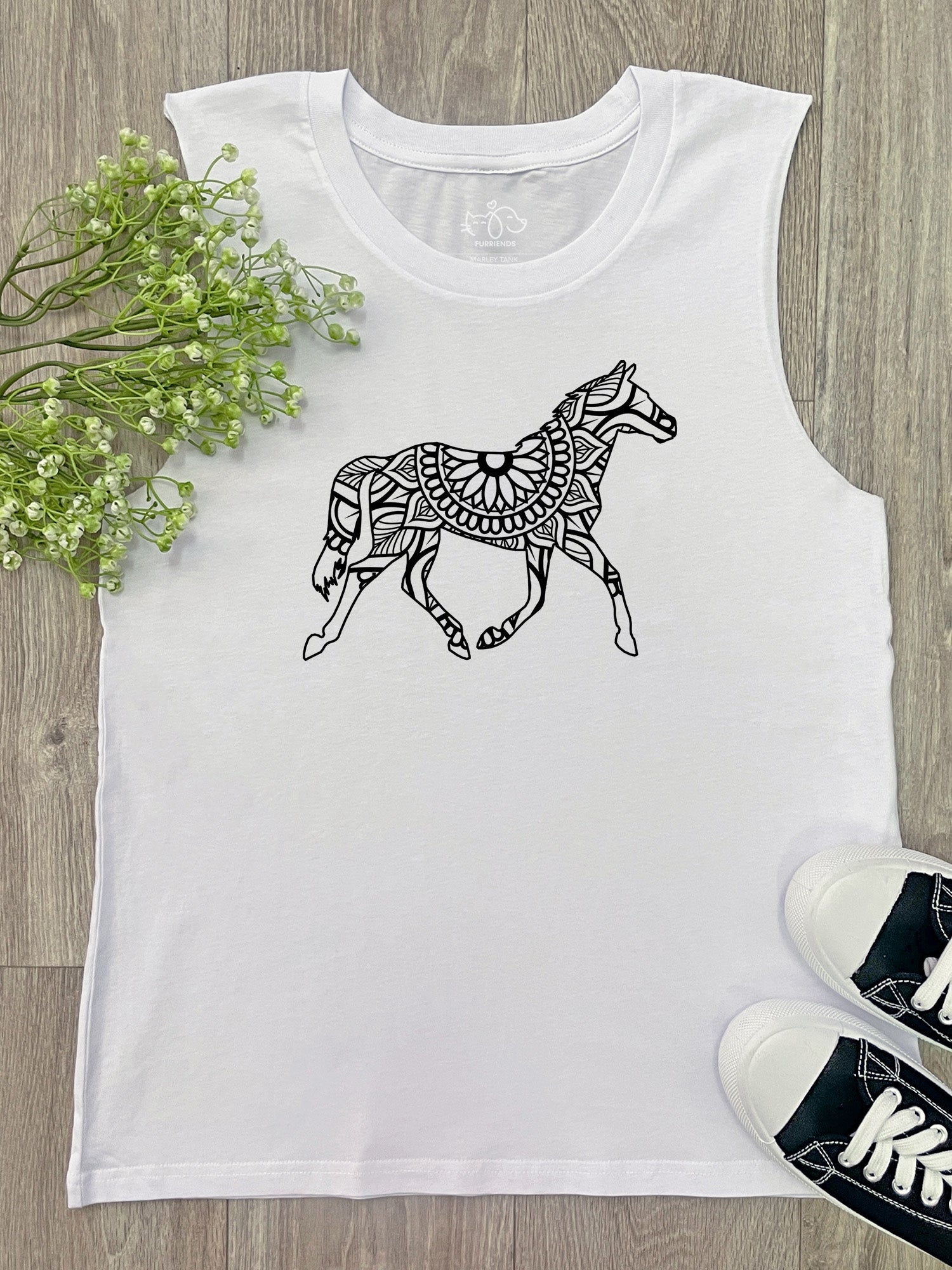 Horse Mandala Marley Tank