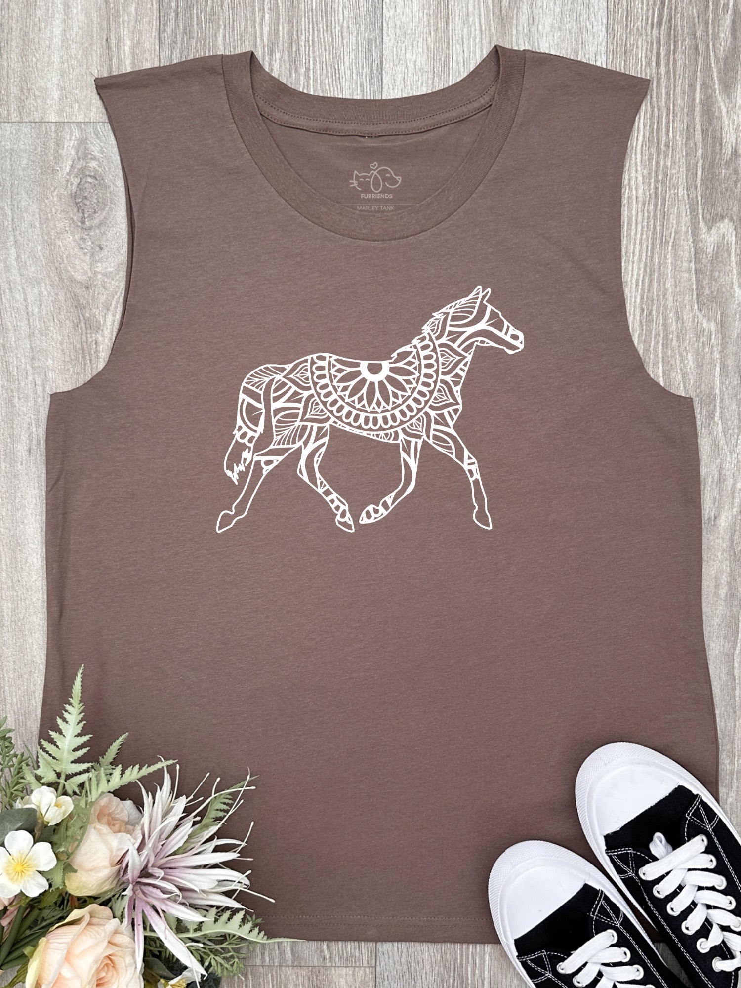 Horse Mandala Marley Tank