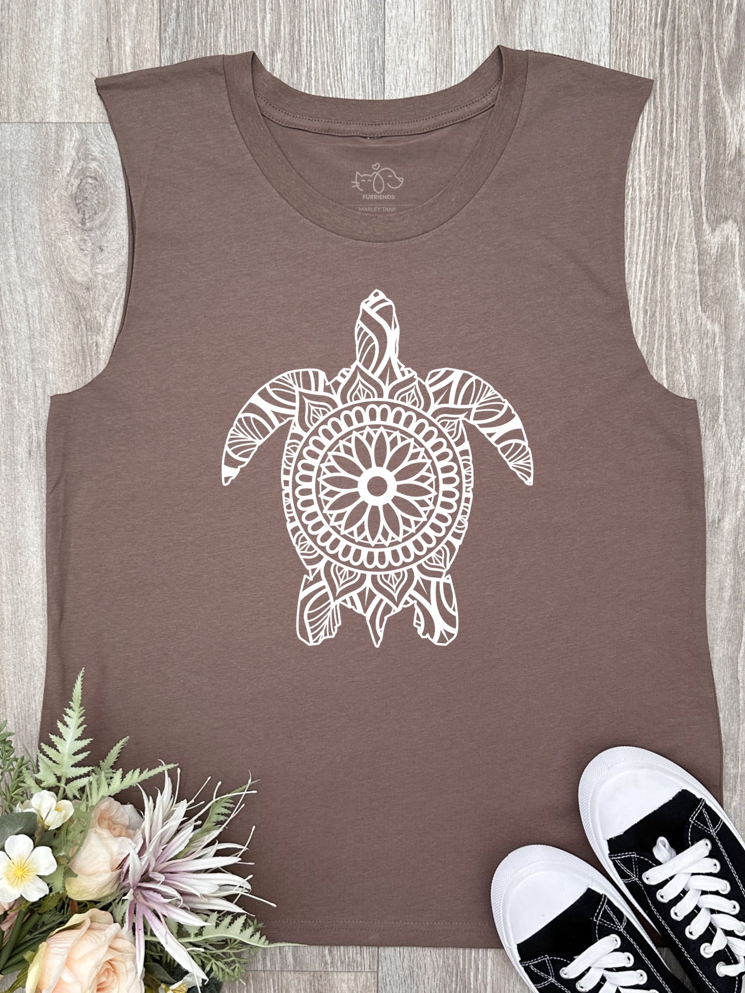 Turtle Mandala Marley Tank