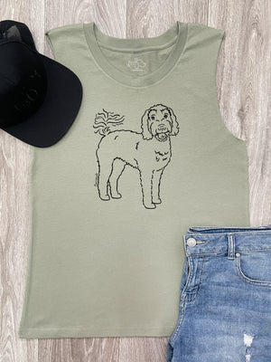 Labradoodle Marley Tank