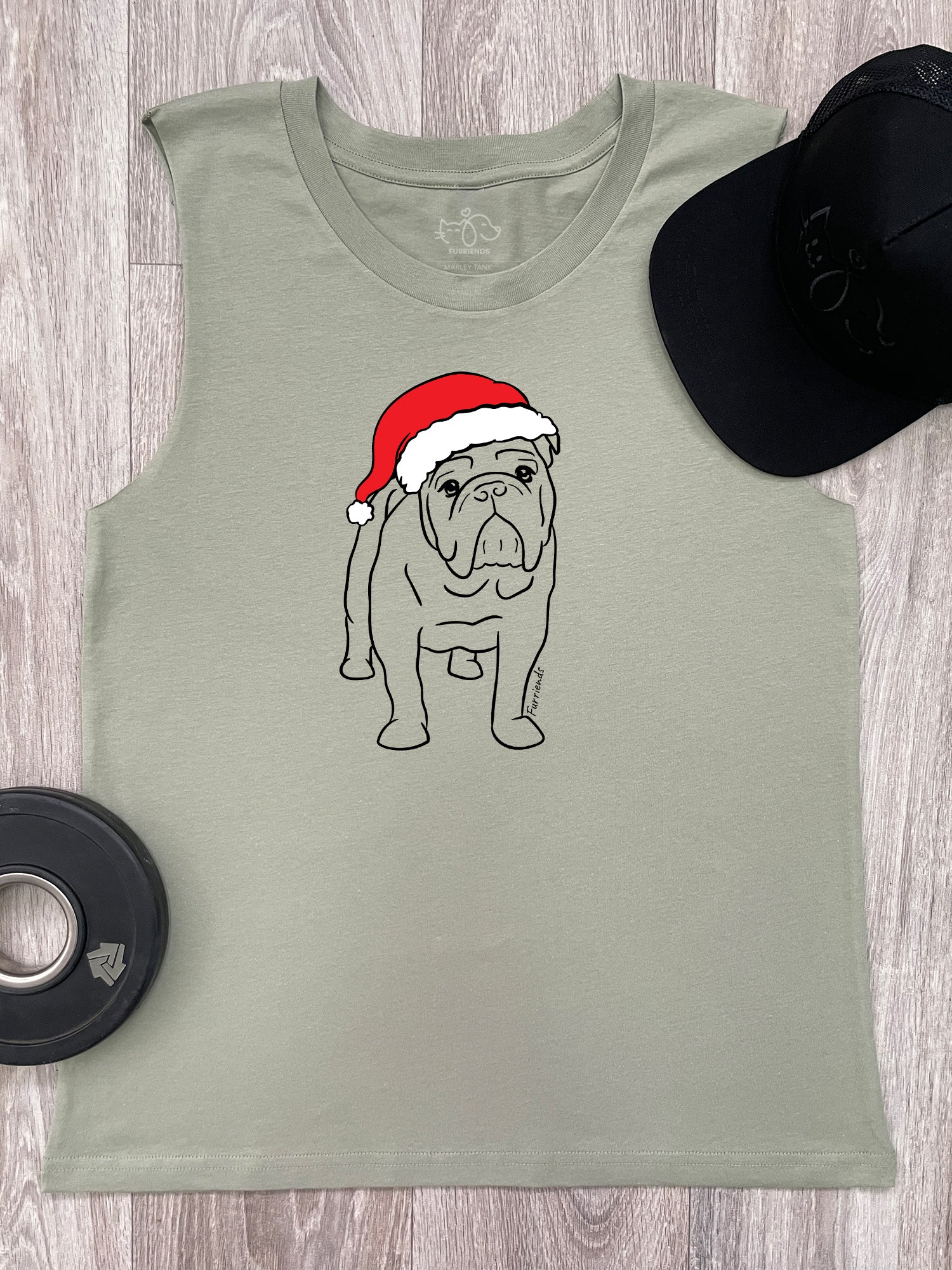 British Bulldog Christmas Edition Marley Tank