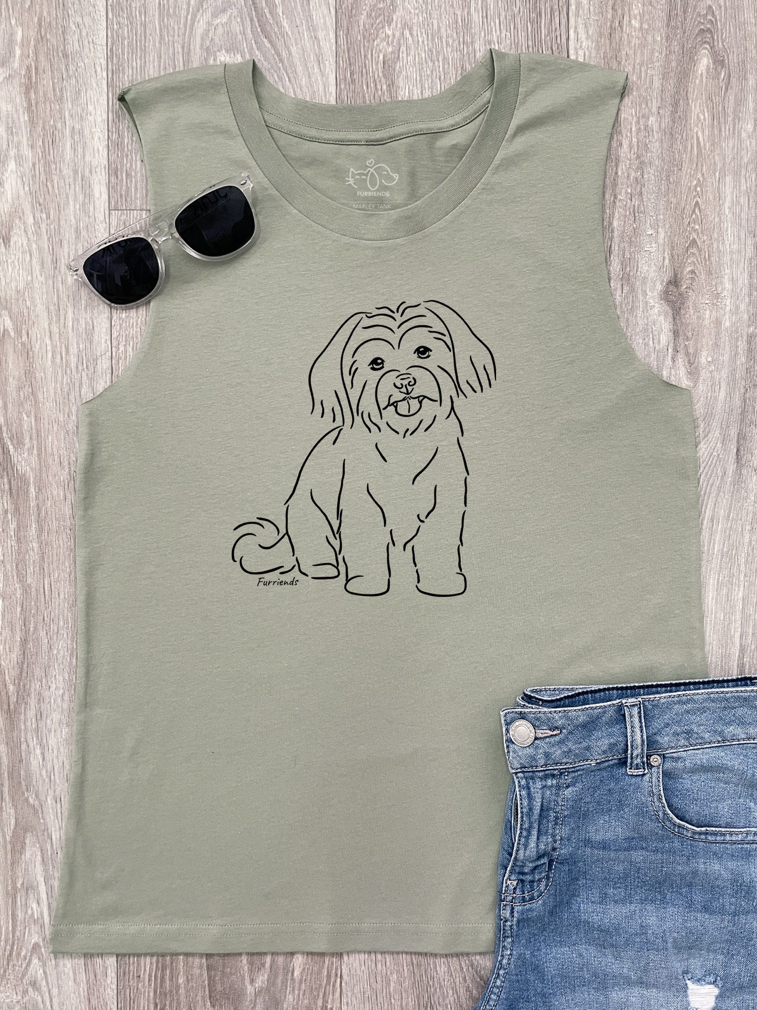 Maltese Terrier Marley Tank