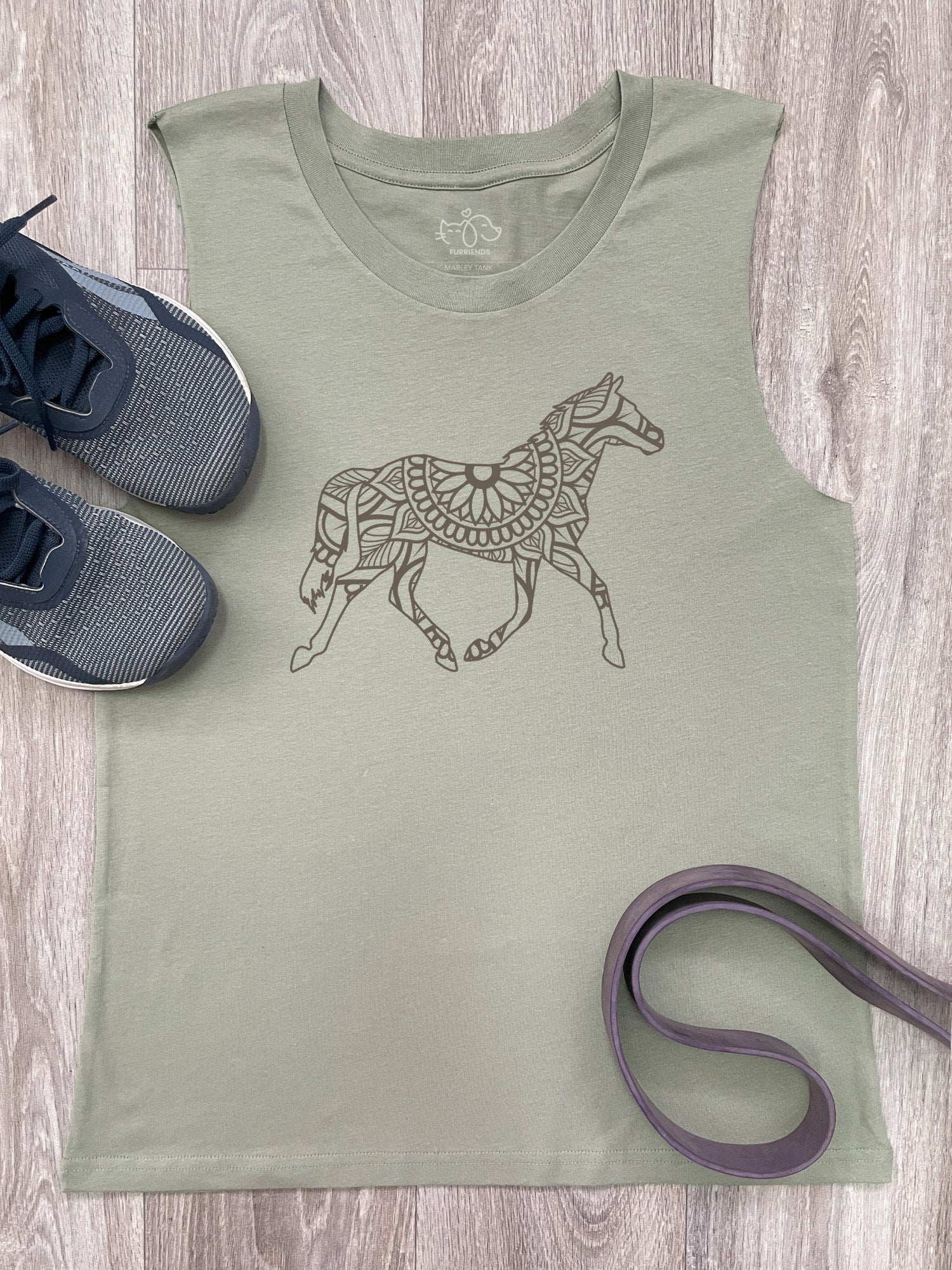 Horse Mandala Marley Tank