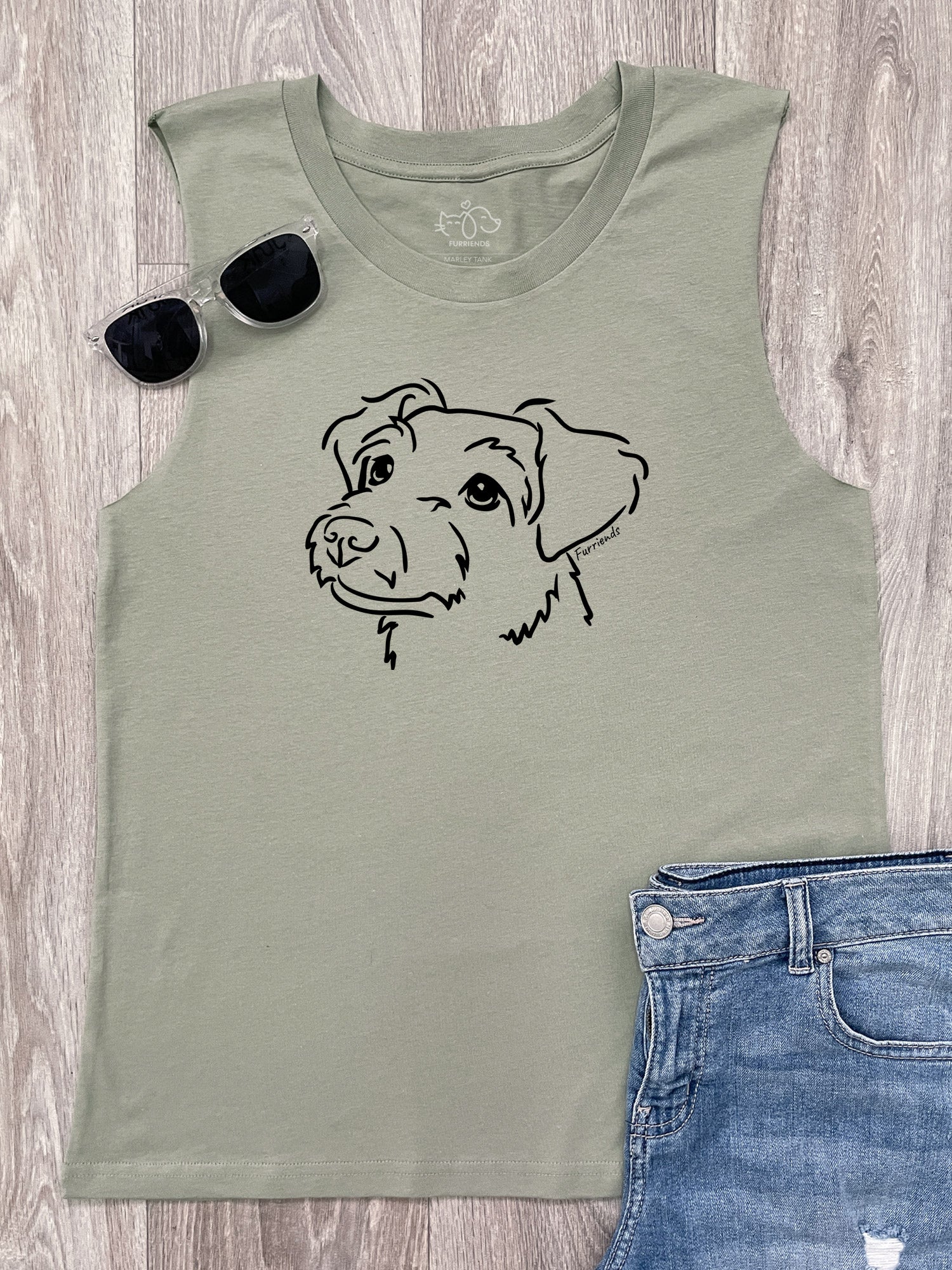 Jack Russell Terrier (Rough Coat) Marley Tank