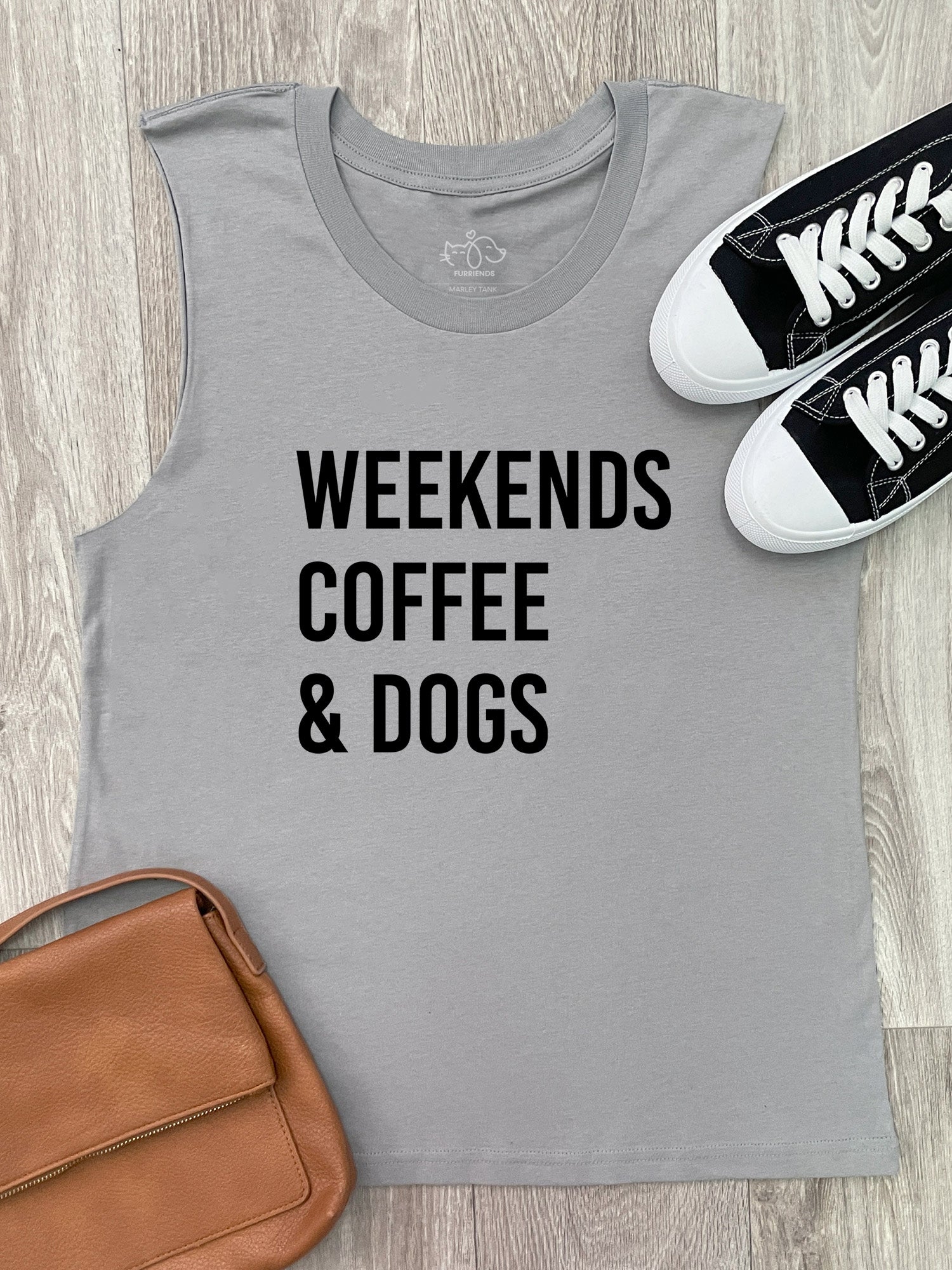 Weekends Coffee & Dogs Marley Tank