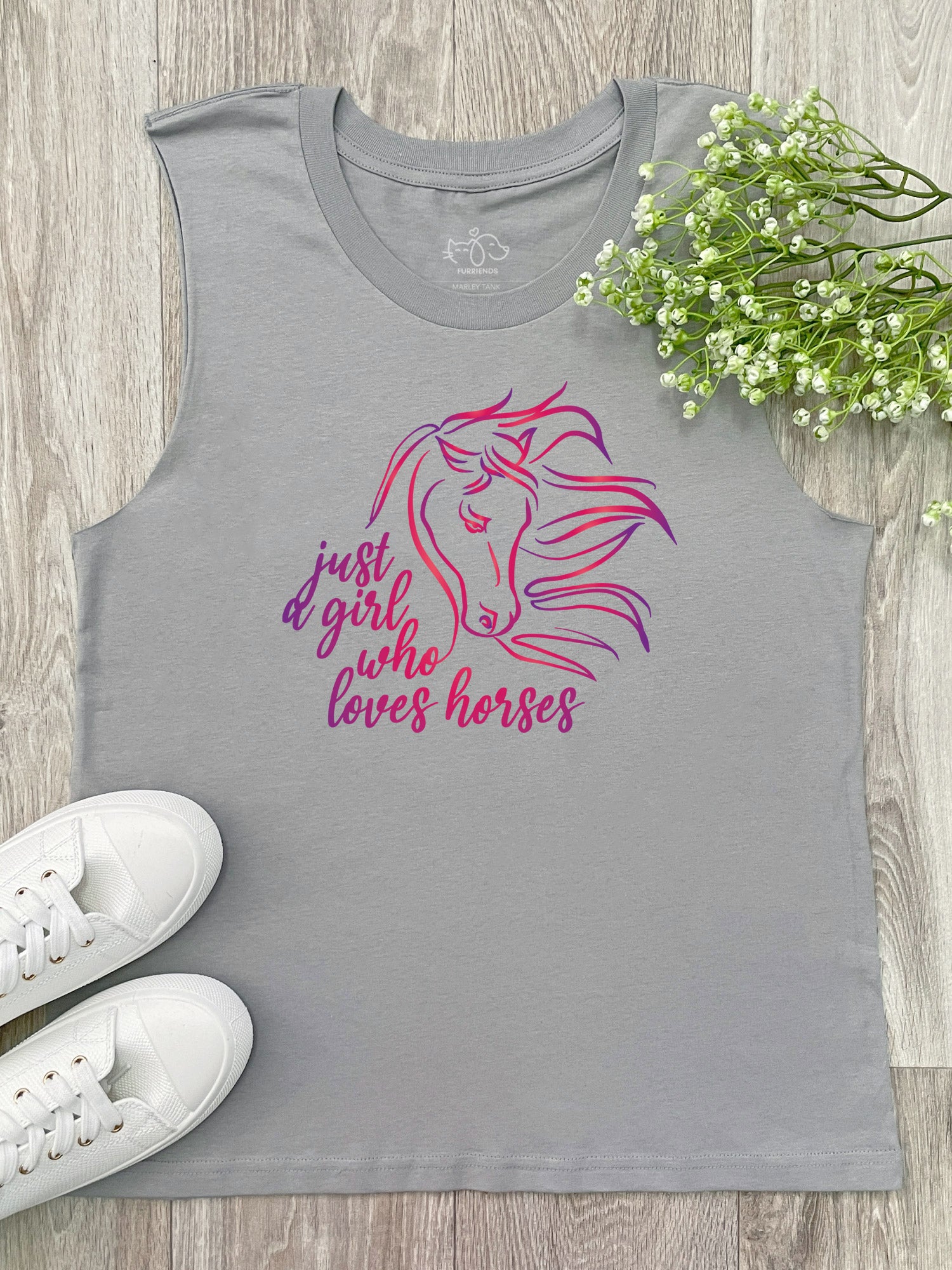 Just A Girl Who Loves Horses Marley Tank