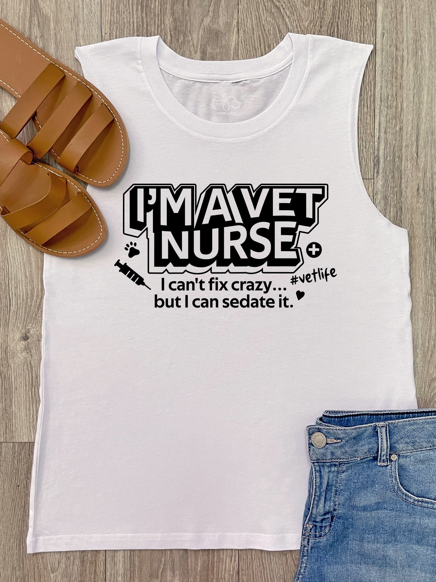 I'm A Vet Nurse Marley Tank