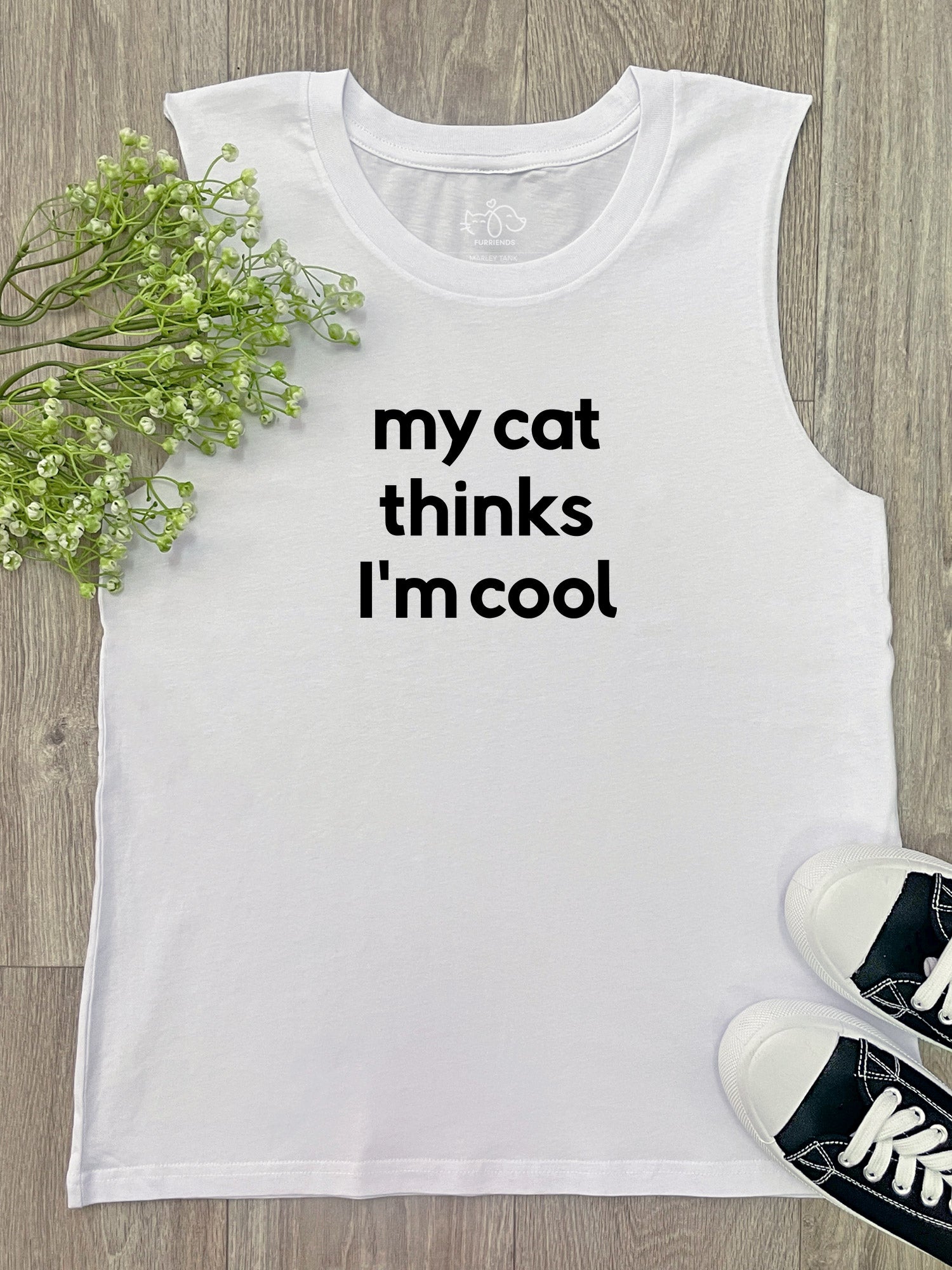 My Cat Thinks I'm Cool Marley Tank