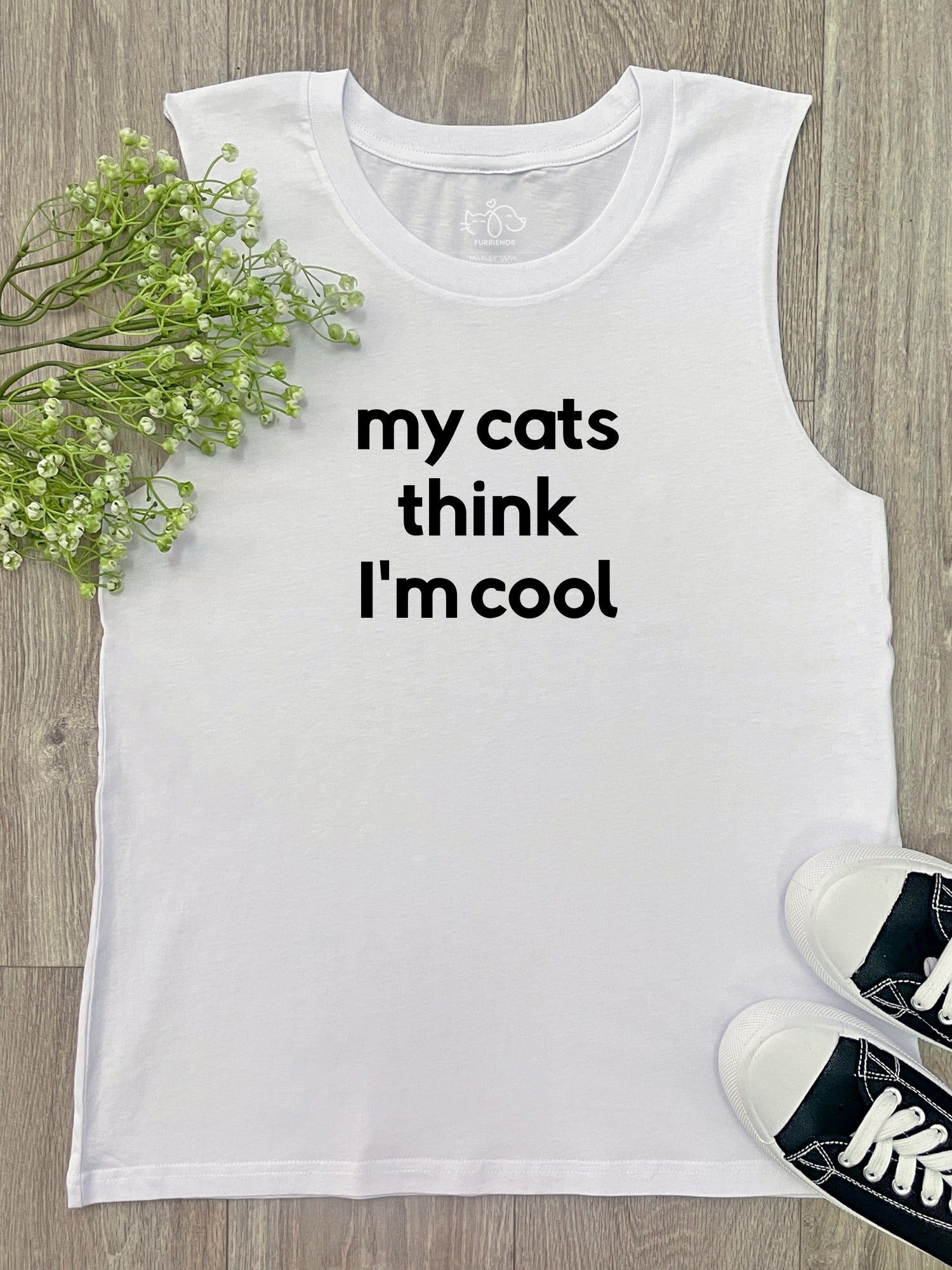 My Cat Thinks I'm Cool Marley Tank