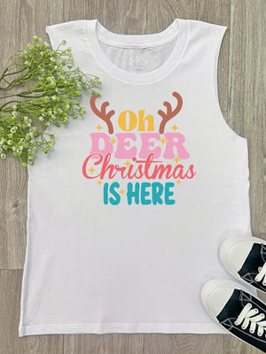 Oh Deer. Christmas Is Here Marley Tank