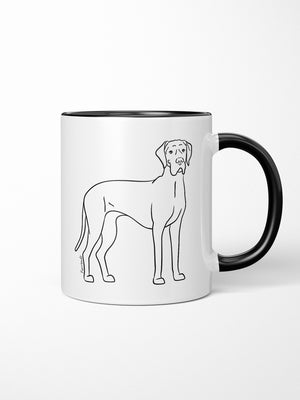 Great Dane Ceramic Mug