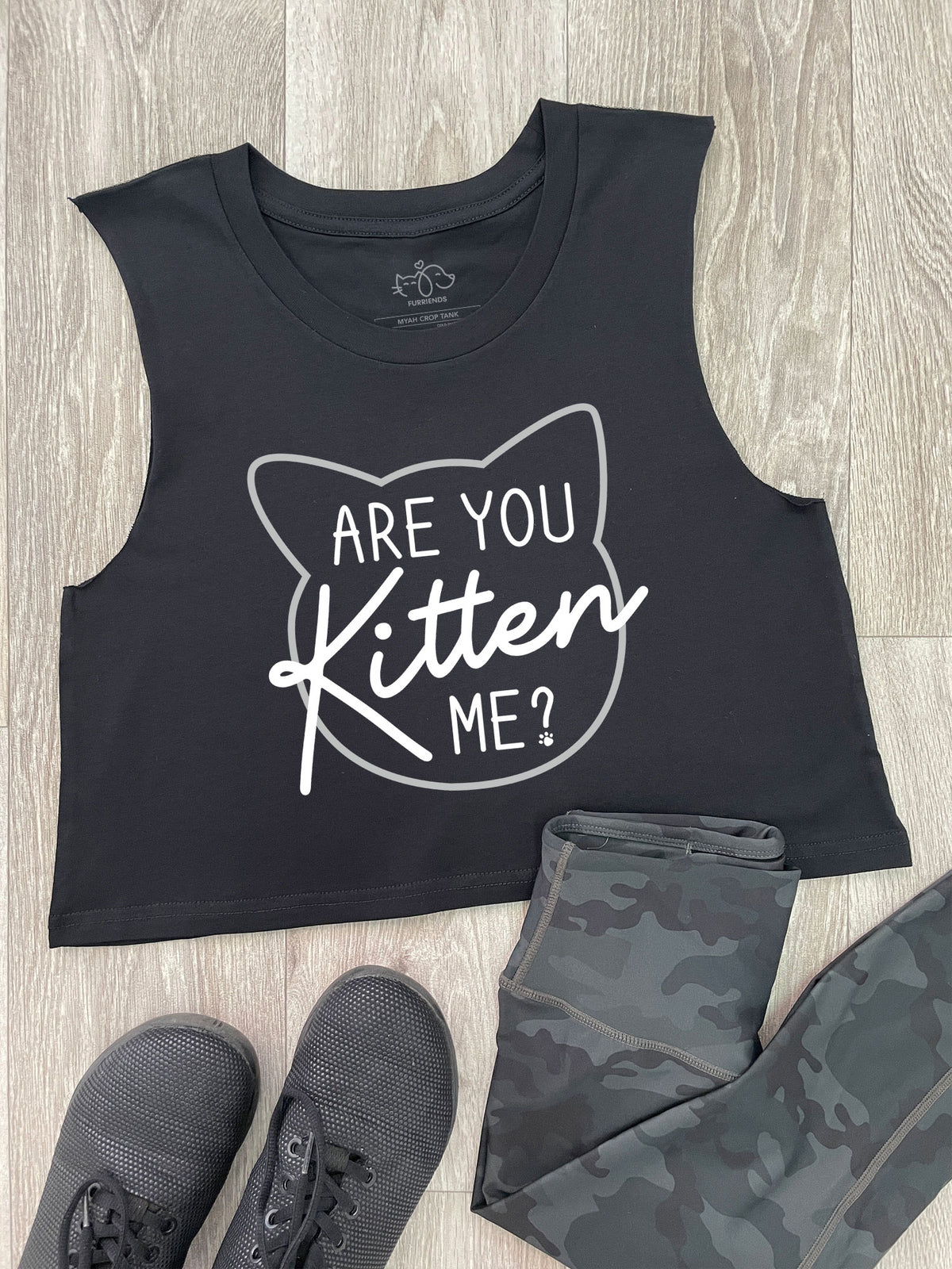 Are You Kitten Me? Myah Crop Tank