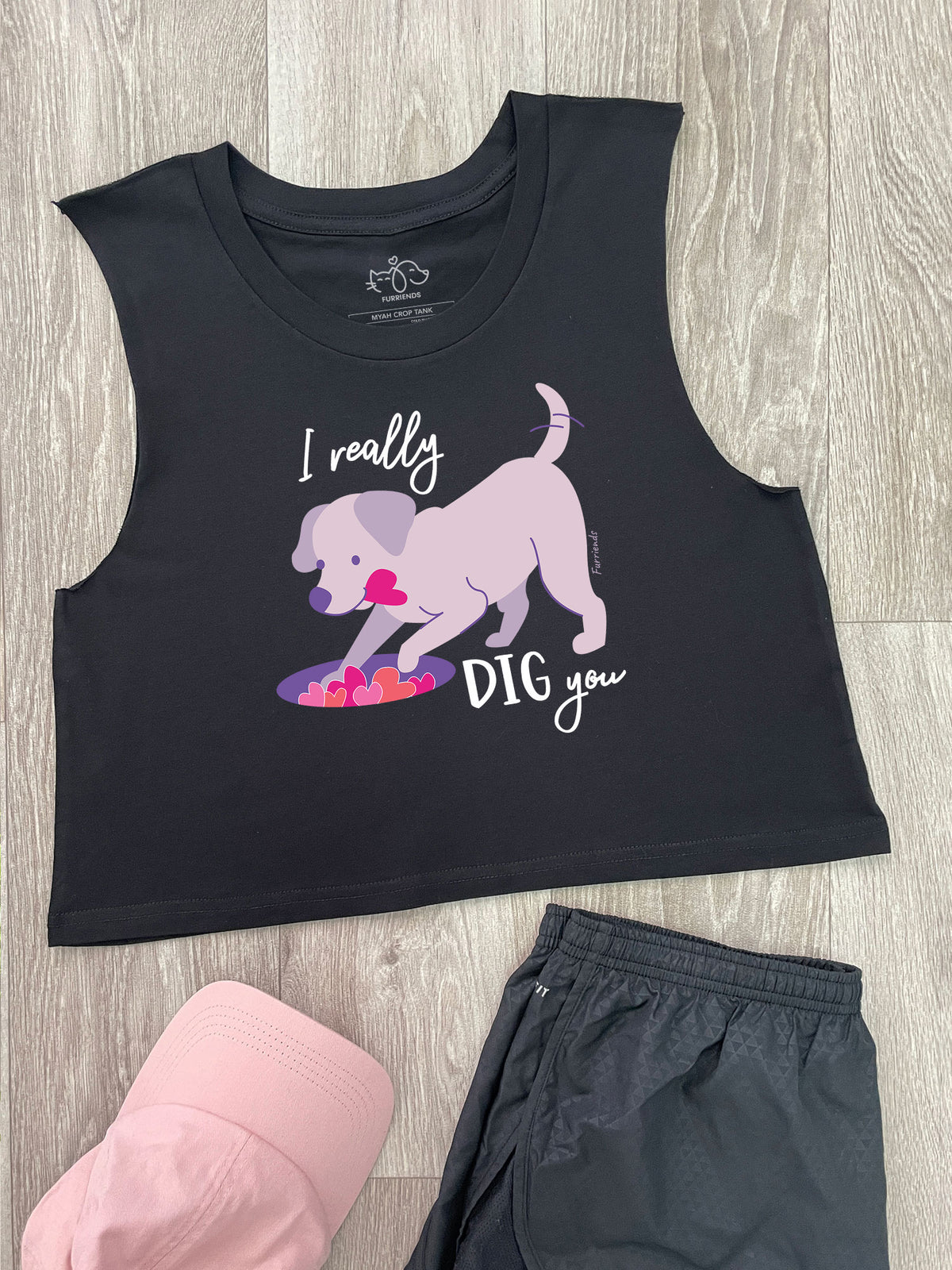 I Really Dig You Myah Crop Tank