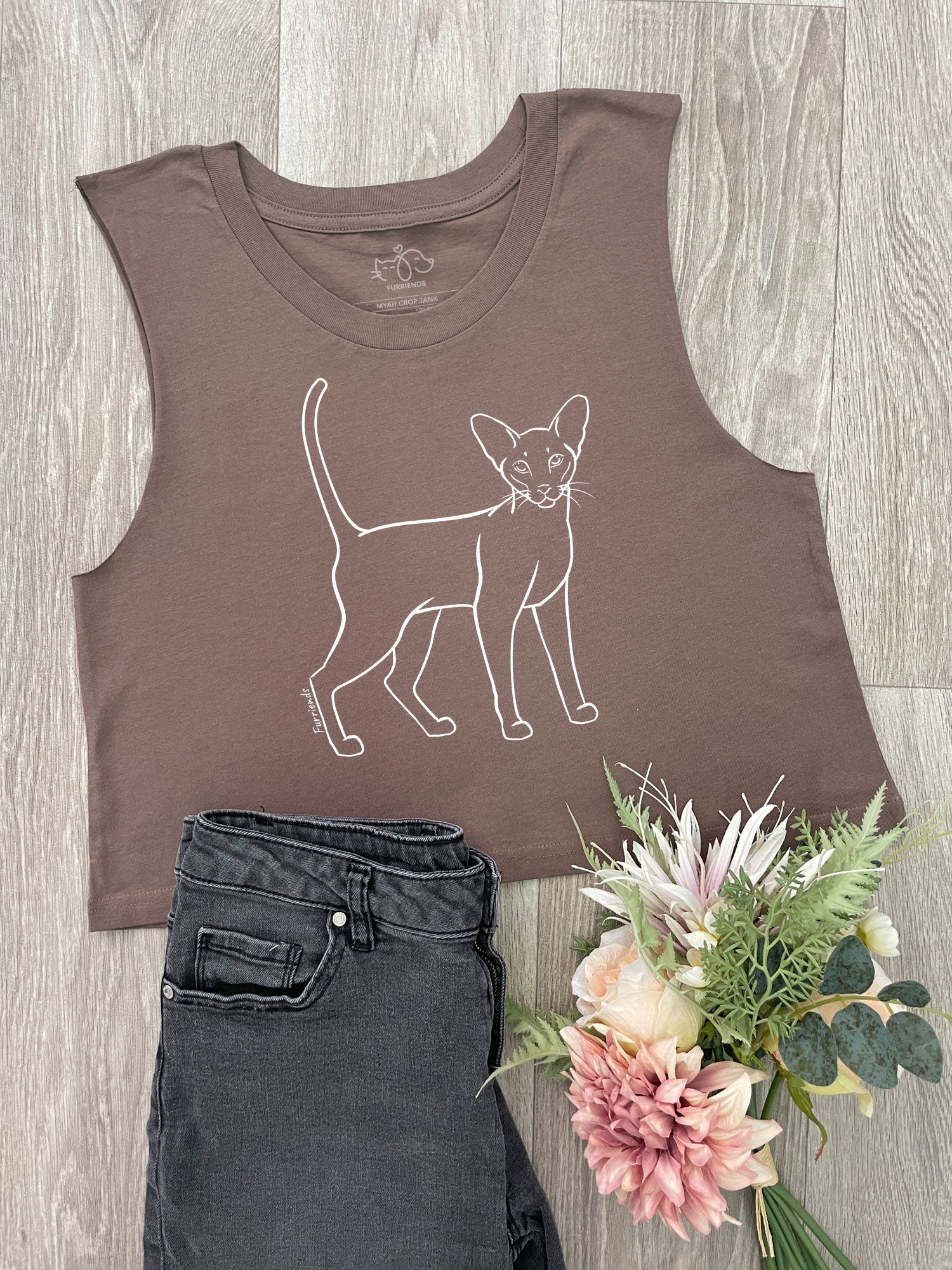 Siamese Myah Crop Tank