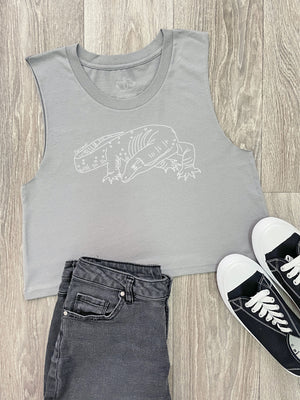 Lace Monitor Myah Crop Tank