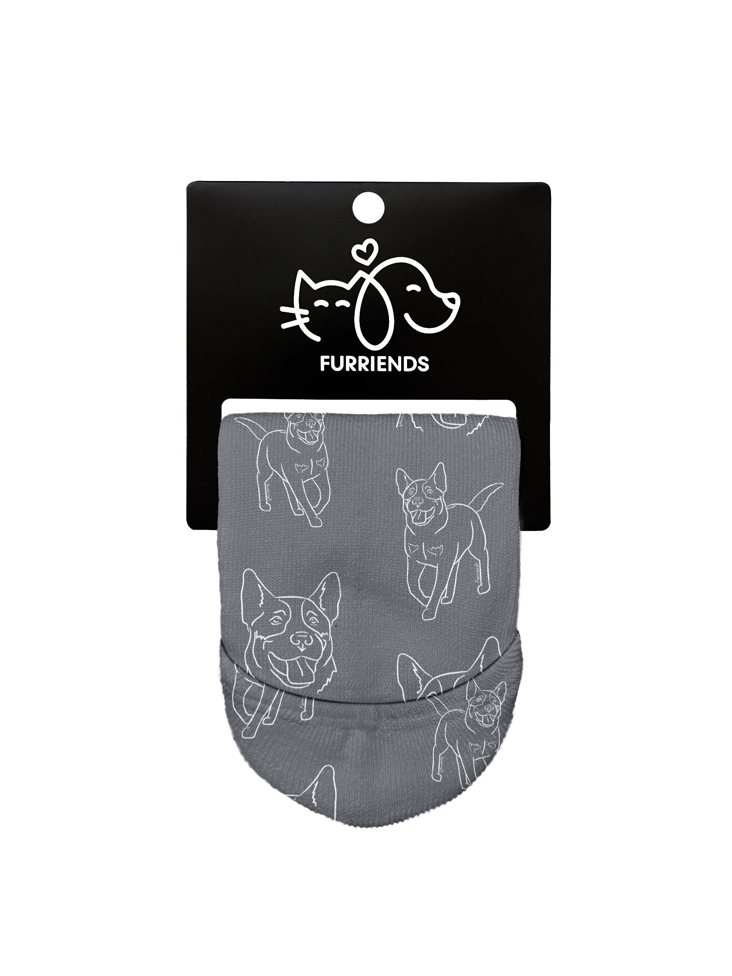 Australian Cattle Dog No Show Socks